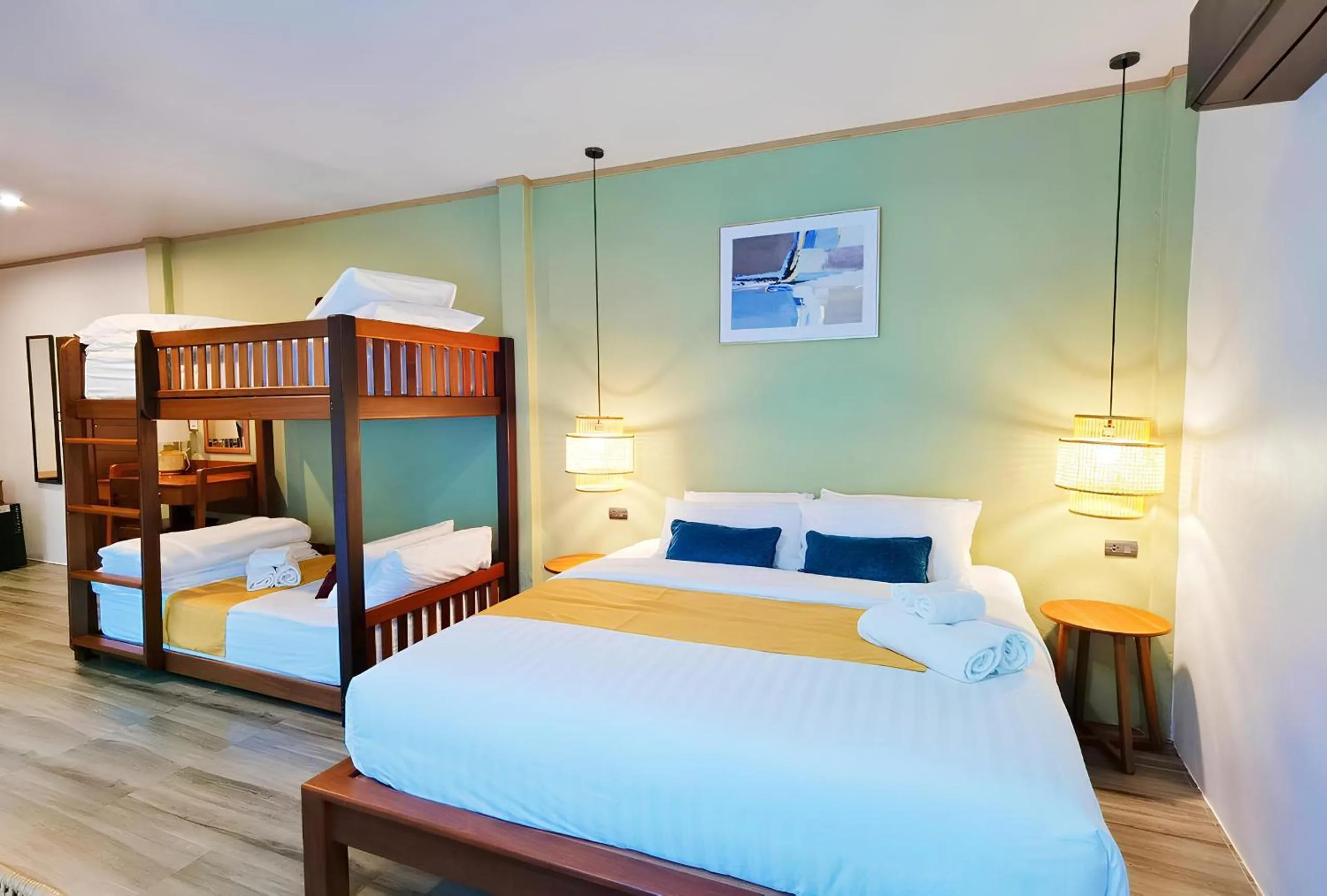 Bed in Canal Village Pakpra Phatthalung