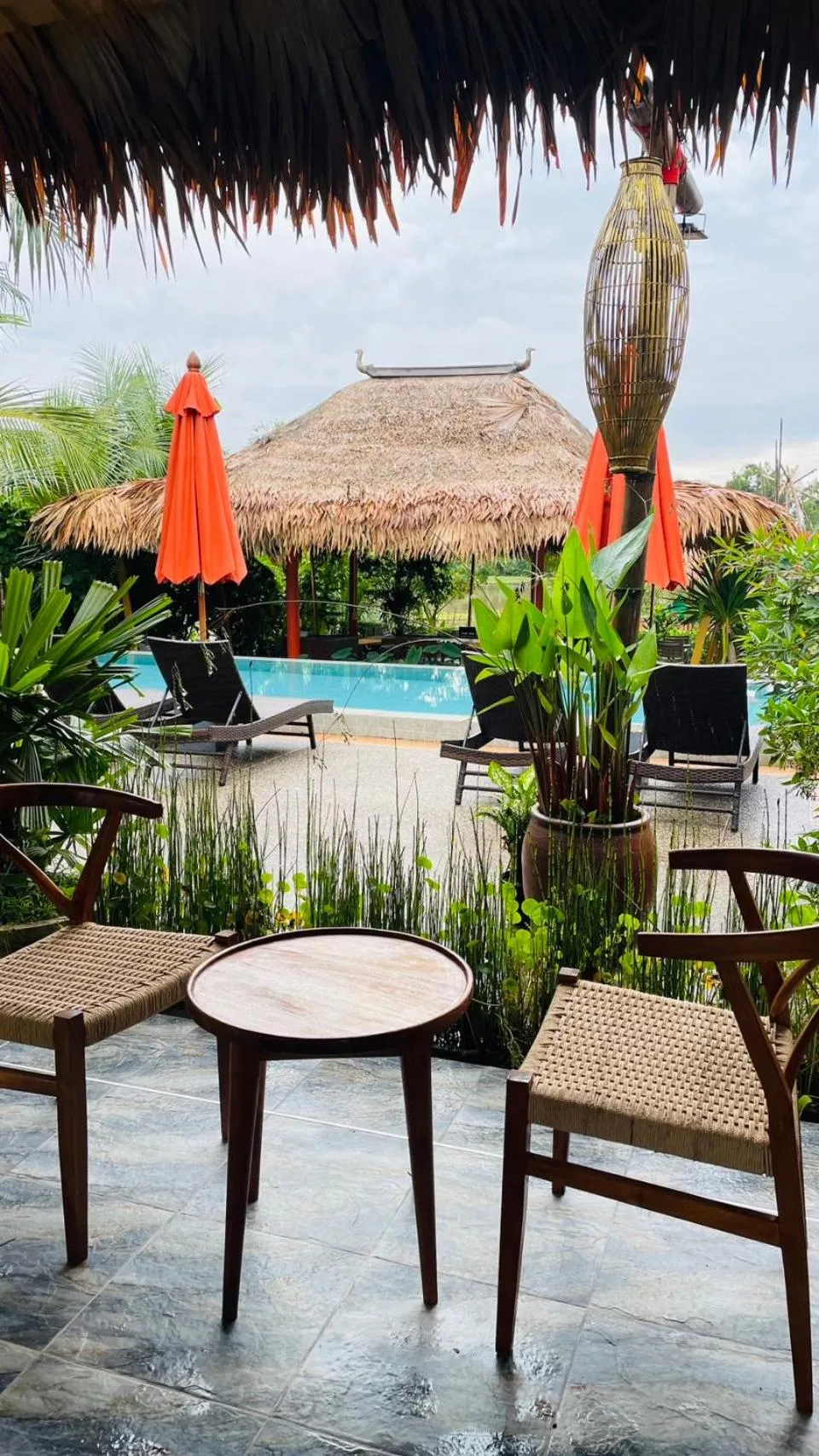 Lobby or reception in Canal Village Pakpra Phatthalung