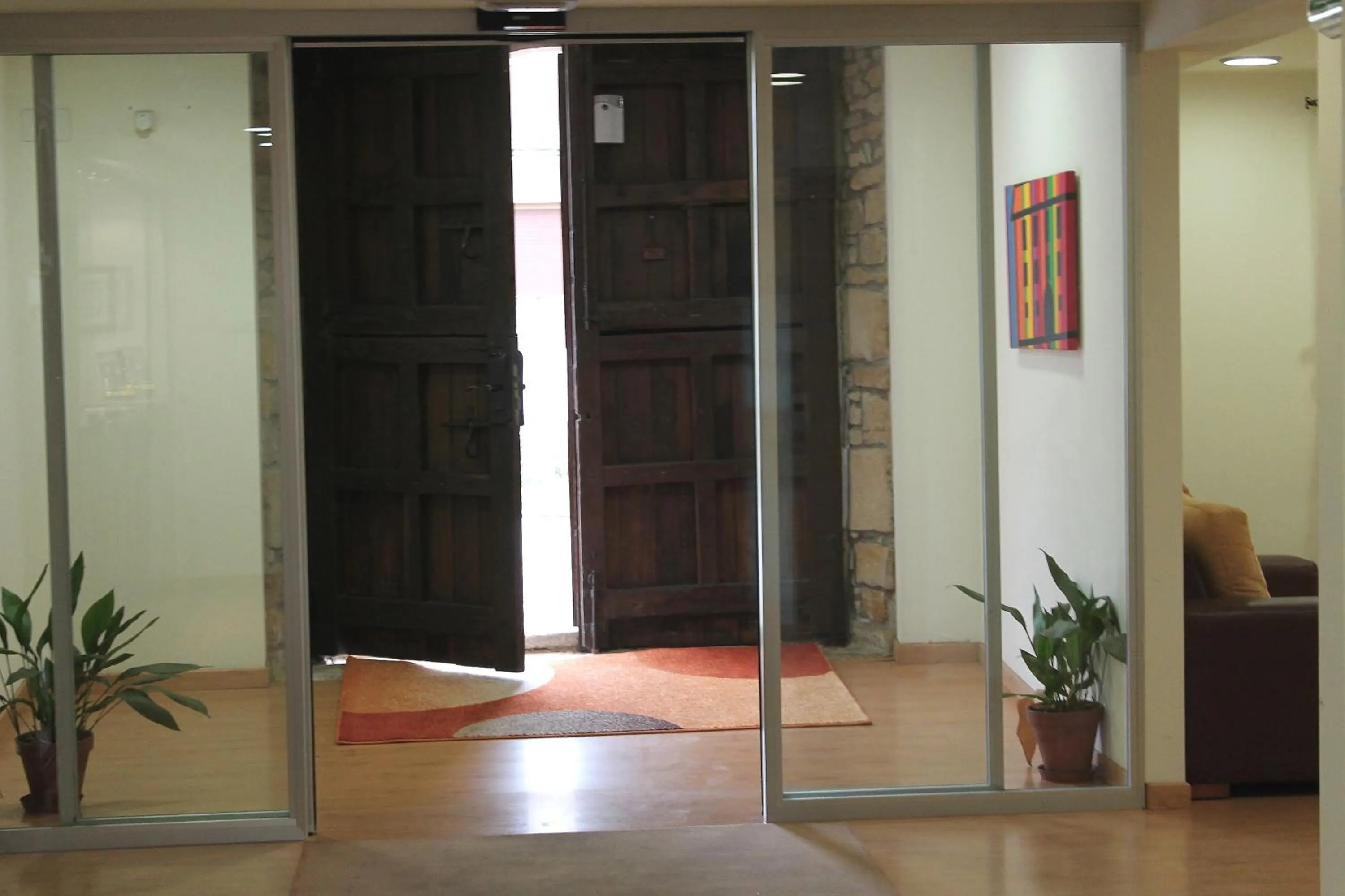 Facade/entrance in Hotel Agorreta