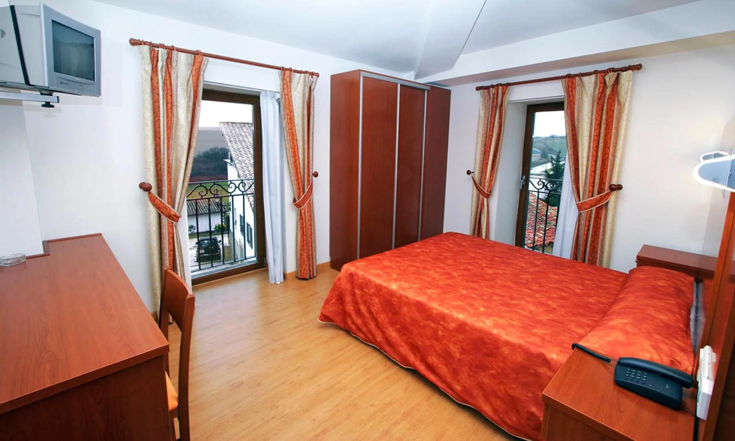 Bedroom, Bed in Hotel Agorreta