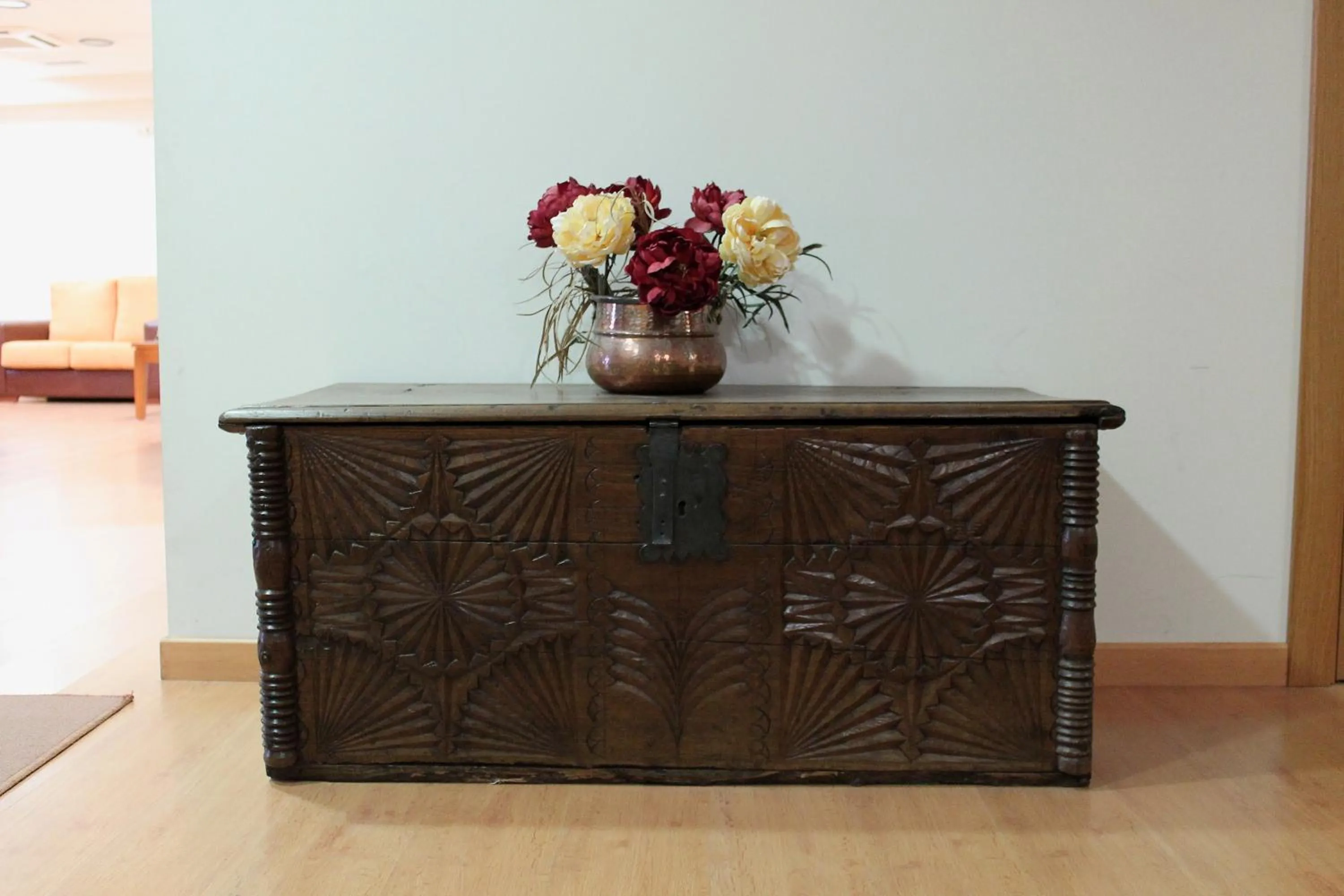 Decorative detail in Hotel Agorreta