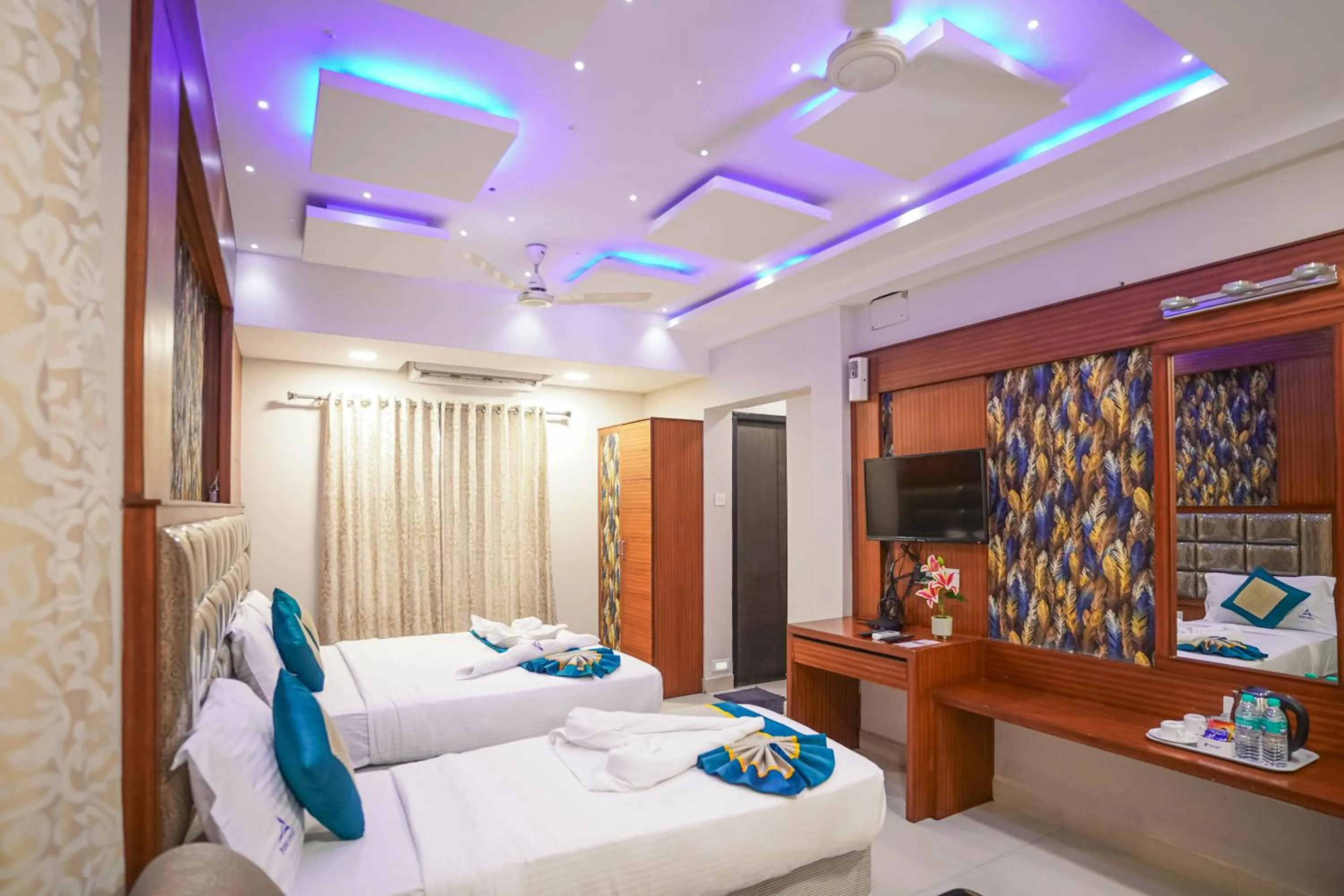 Bed in Pine Tree Boutique Hotel