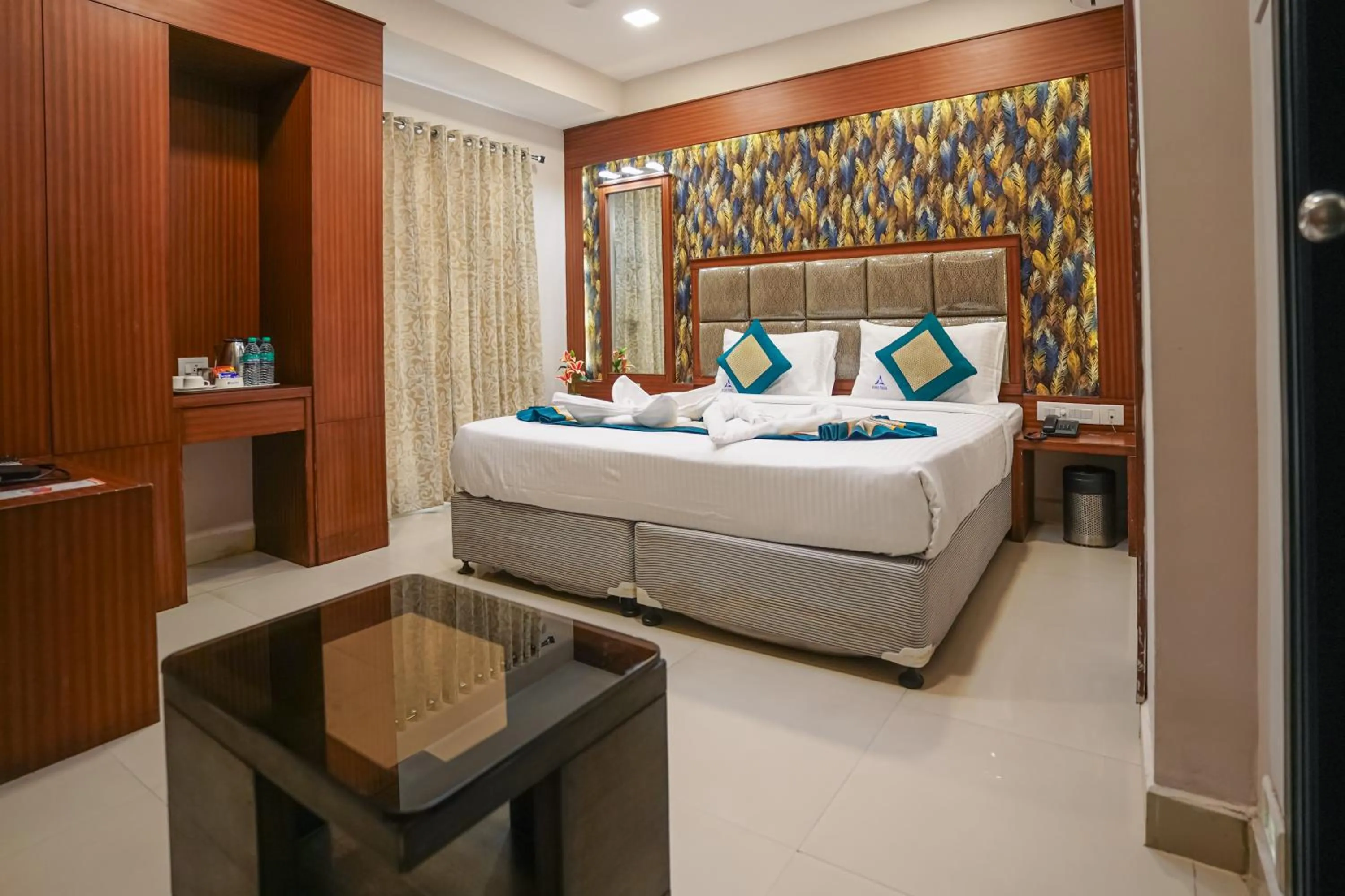 Bed in Pine Tree Boutique Hotel