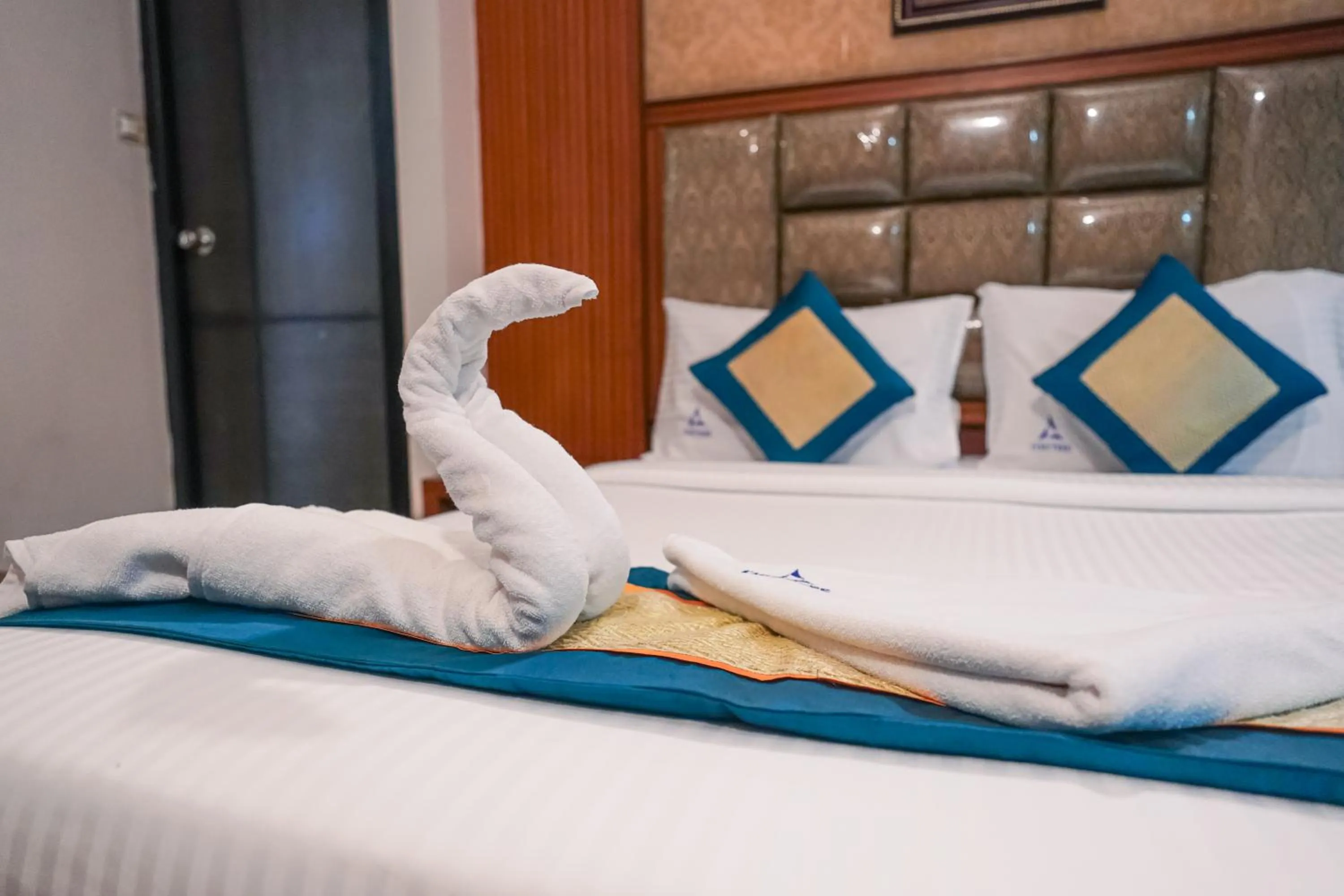 Bed in Pine Tree Boutique Hotel