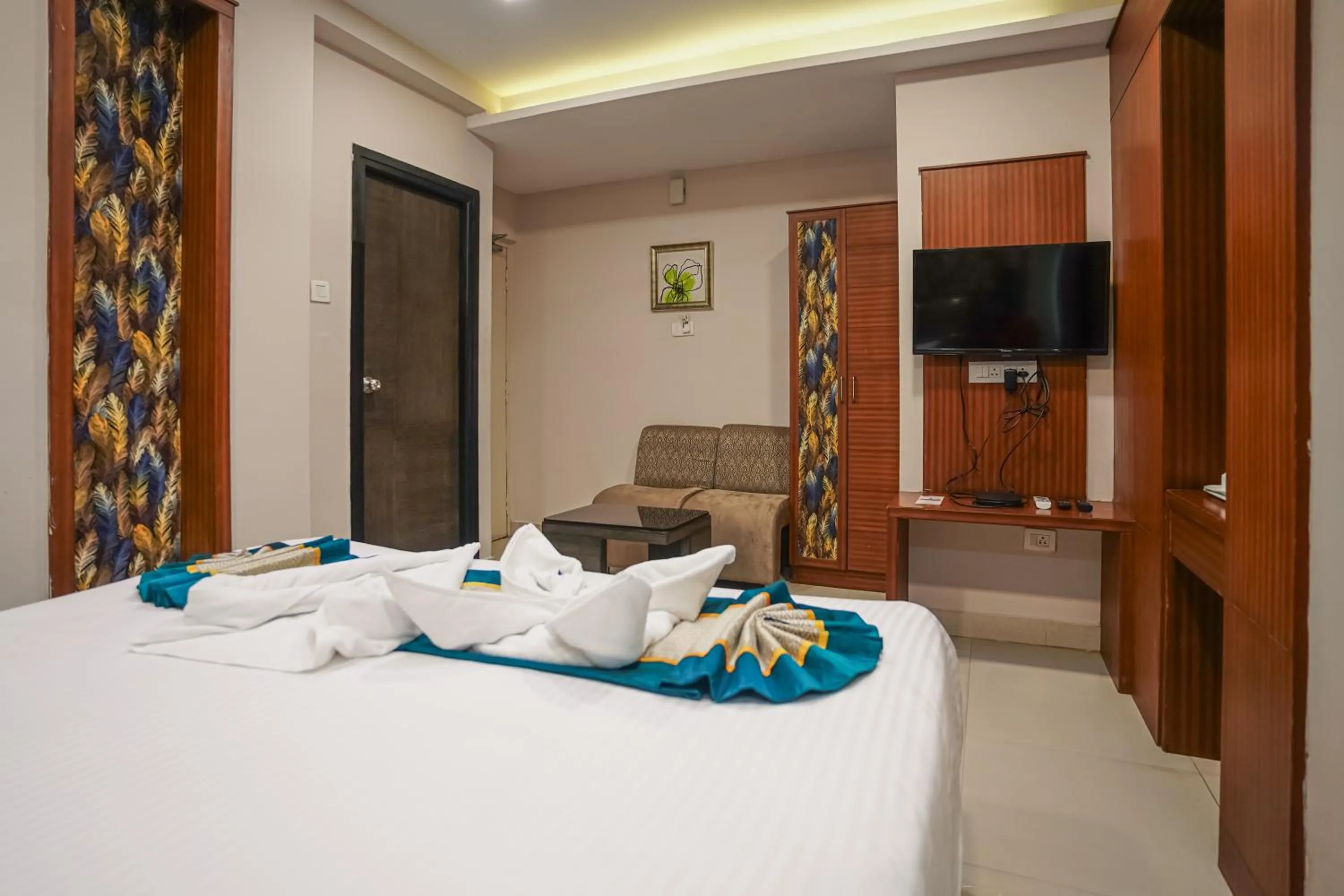 Bed in Pine Tree Boutique Hotel