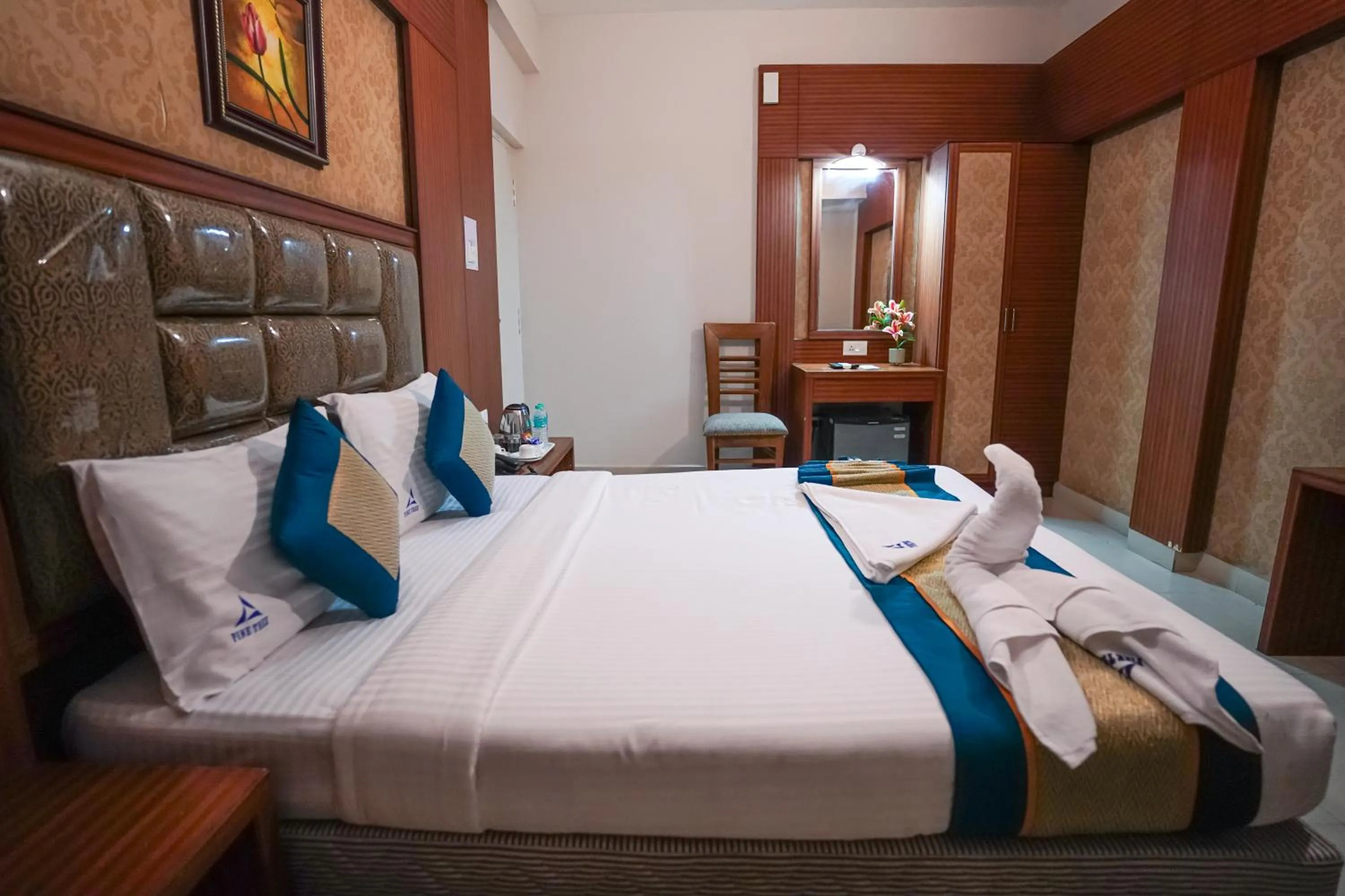 Bed in Pine Tree Boutique Hotel