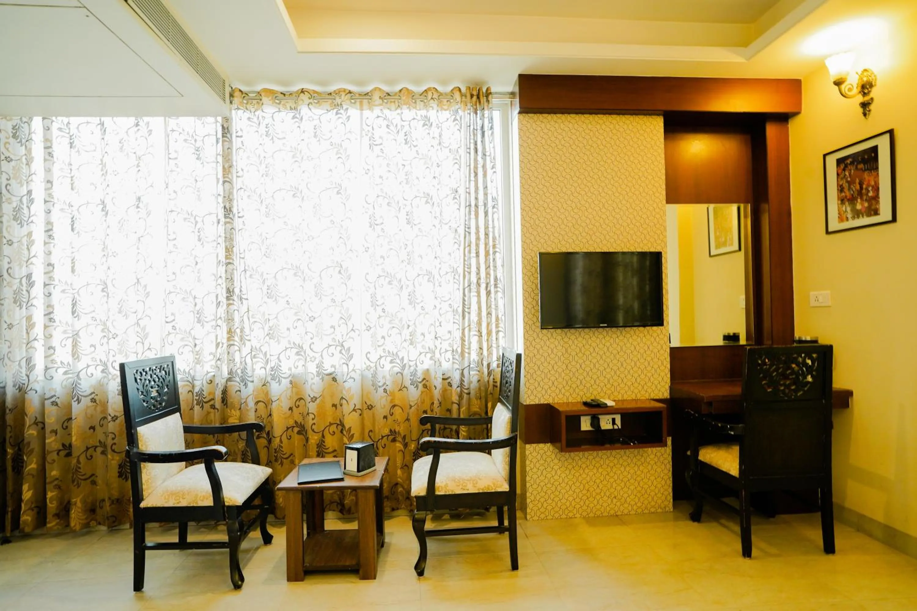 Living room in Hotel Cheelgadi