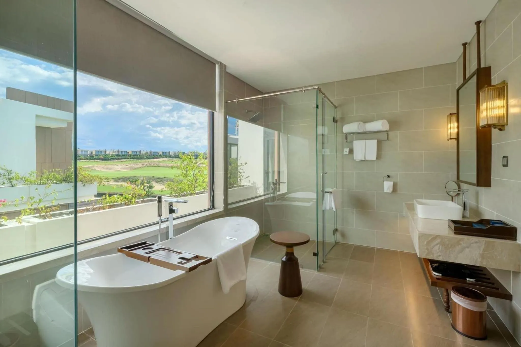 Shower in Residence Inn Villa Cam Ranh