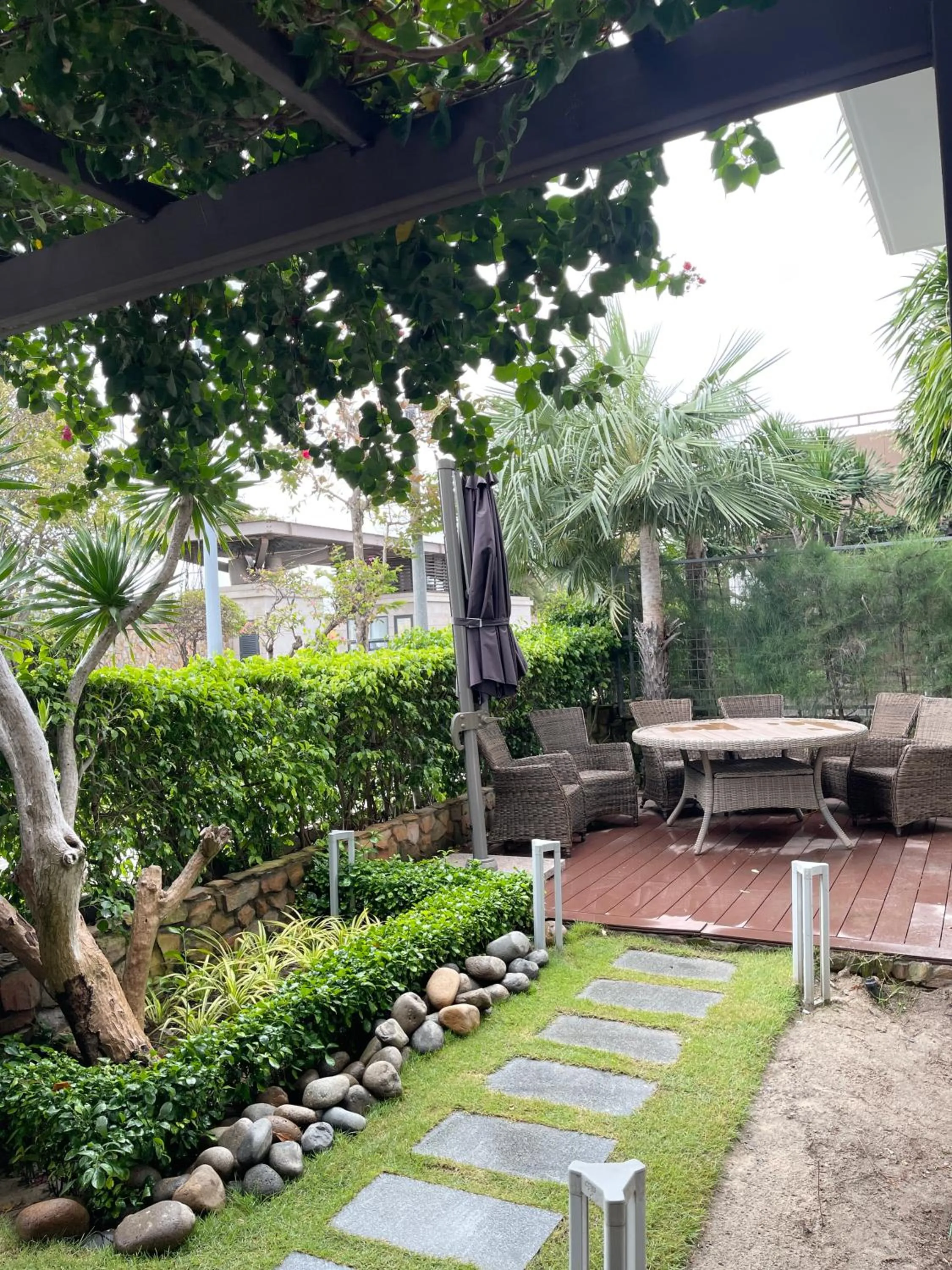 Garden in Residence Inn Villa Cam Ranh
