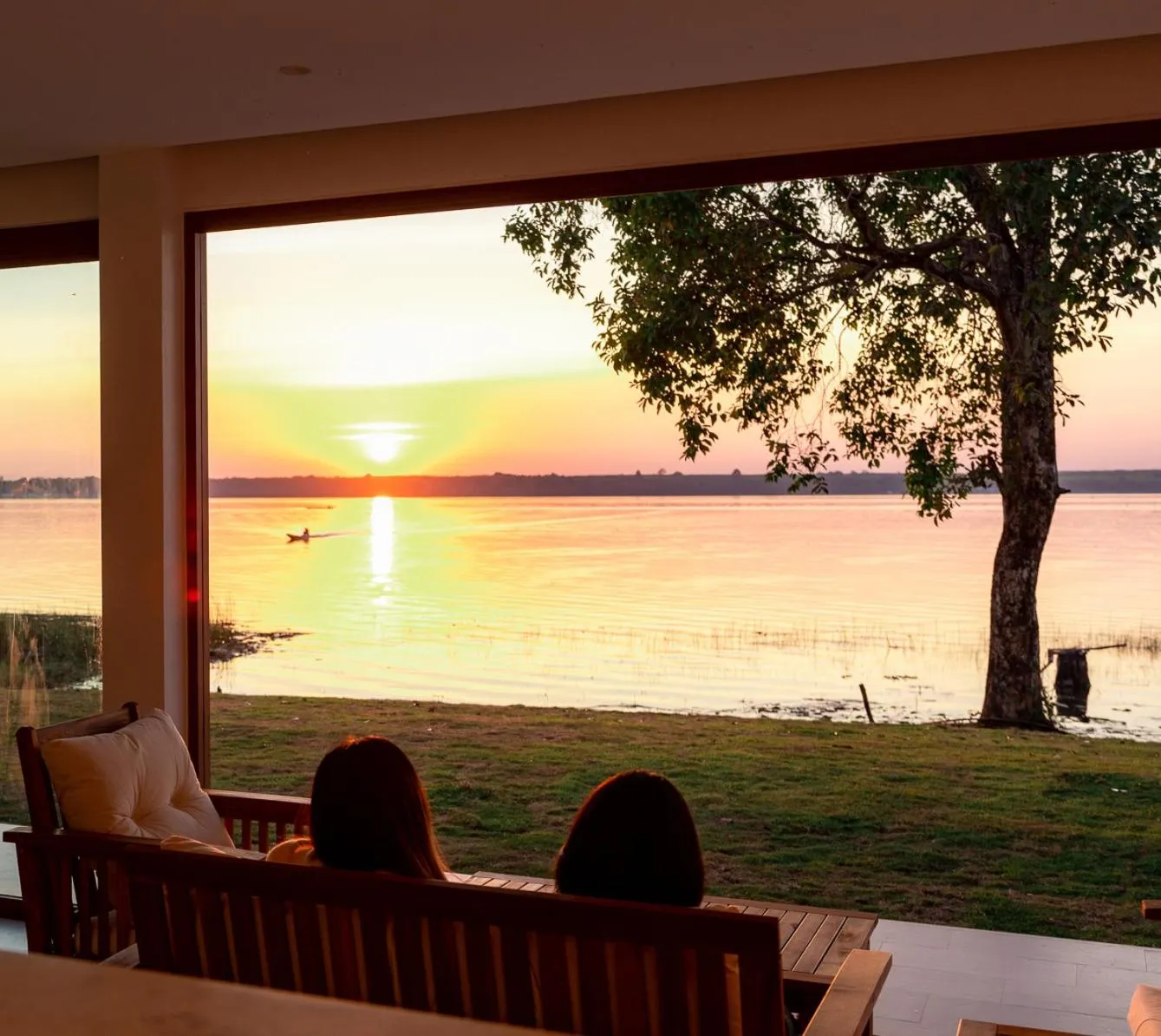 View (from property/room) in LAKE HOUSE Naka Cave