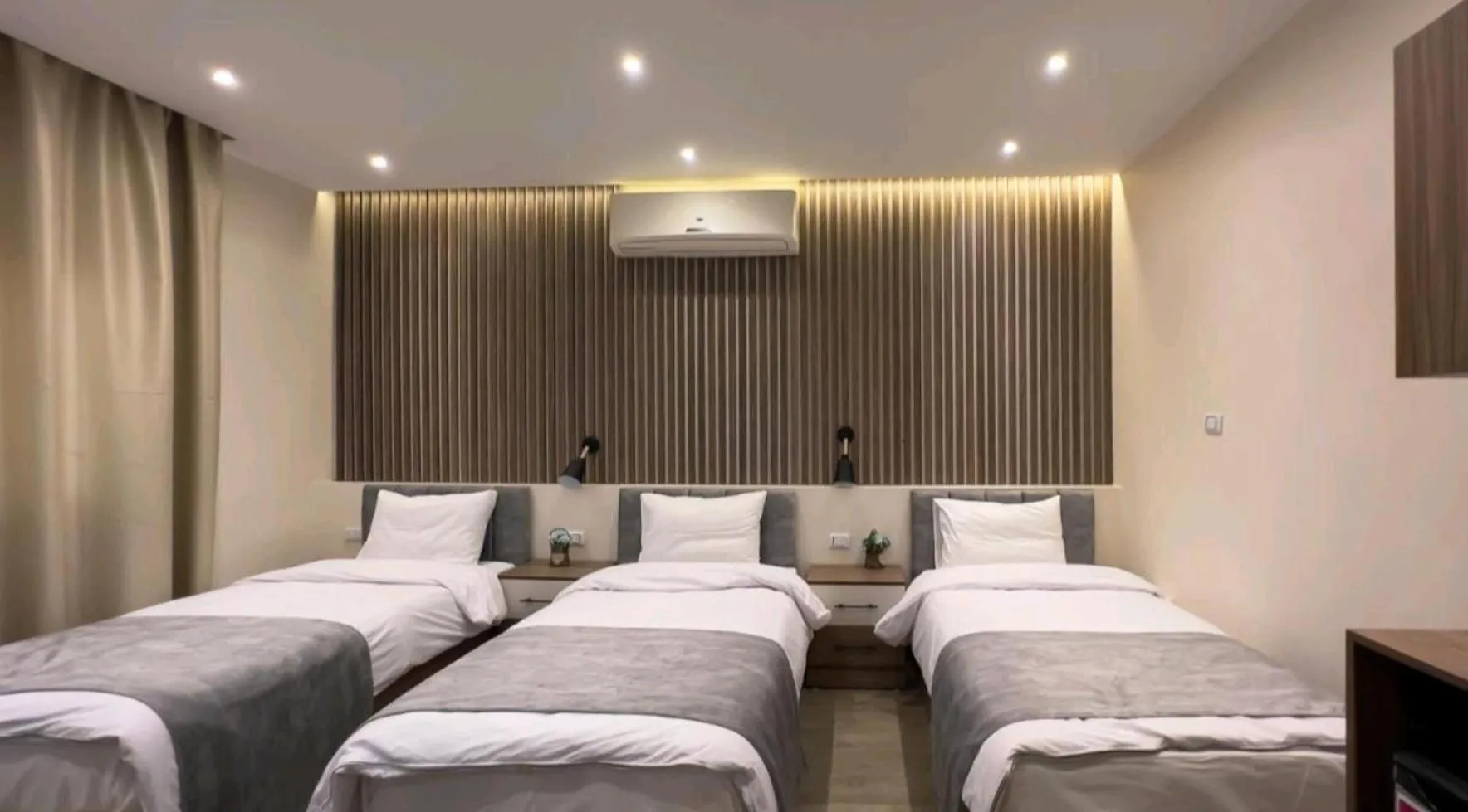 Photo of the whole room, Bed in STEPS IN Pyramids View