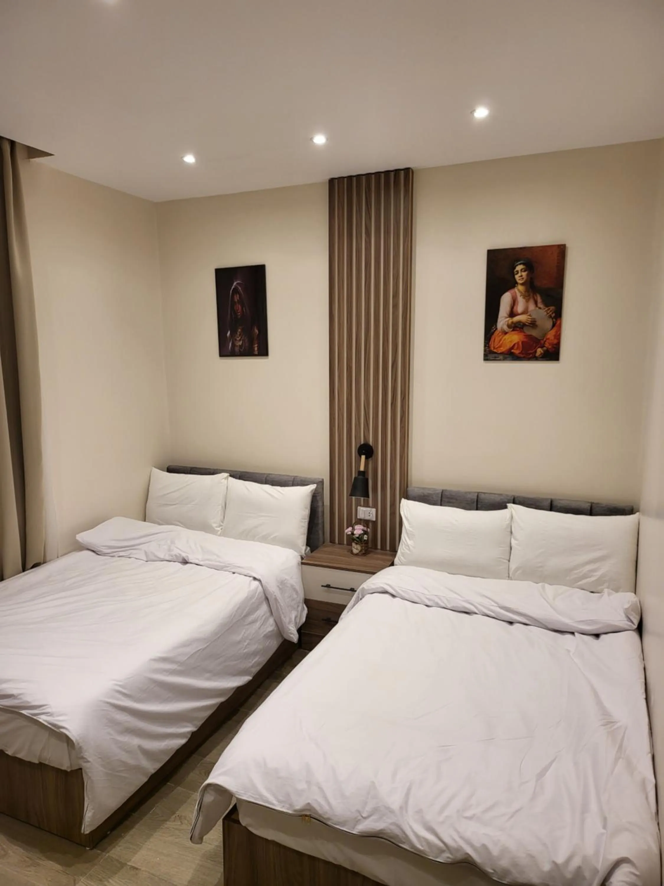 Photo of the whole room, Bed in STEPS IN Pyramids View