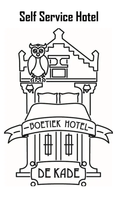 Property logo or sign in Boutique Hotel de Kade Zaandam-Amsterdam