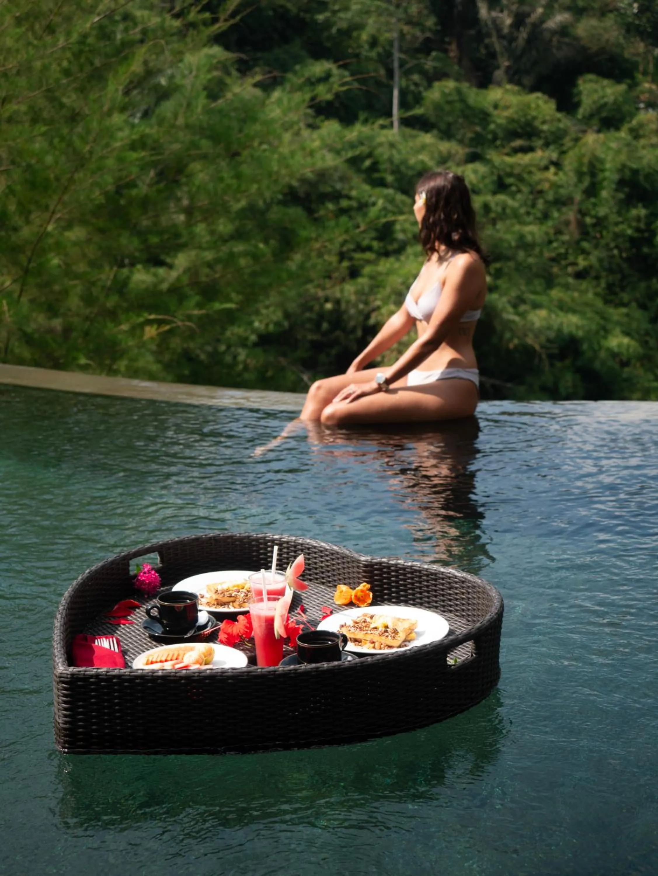 Breakfast in The Tirta Sari Villas