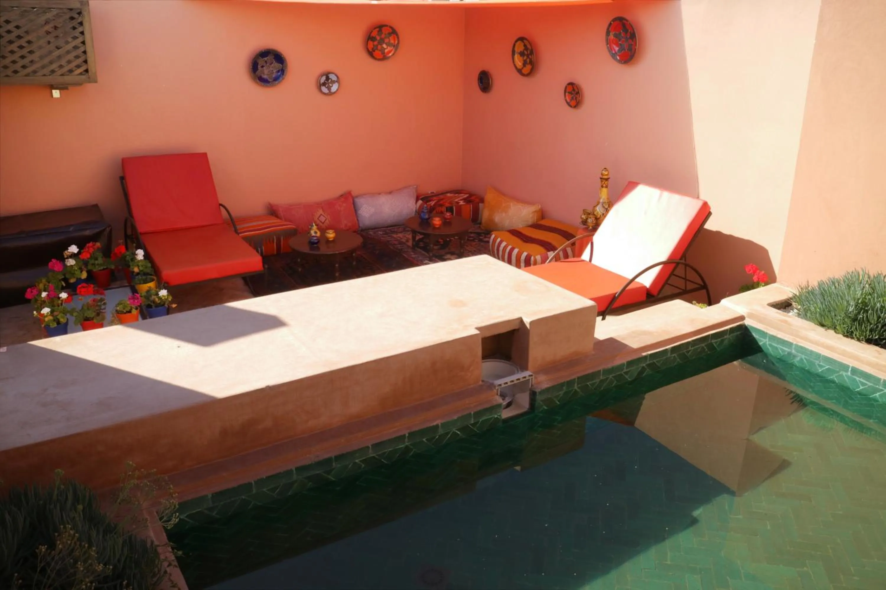 Swimming pool in Riad Sassa Finda