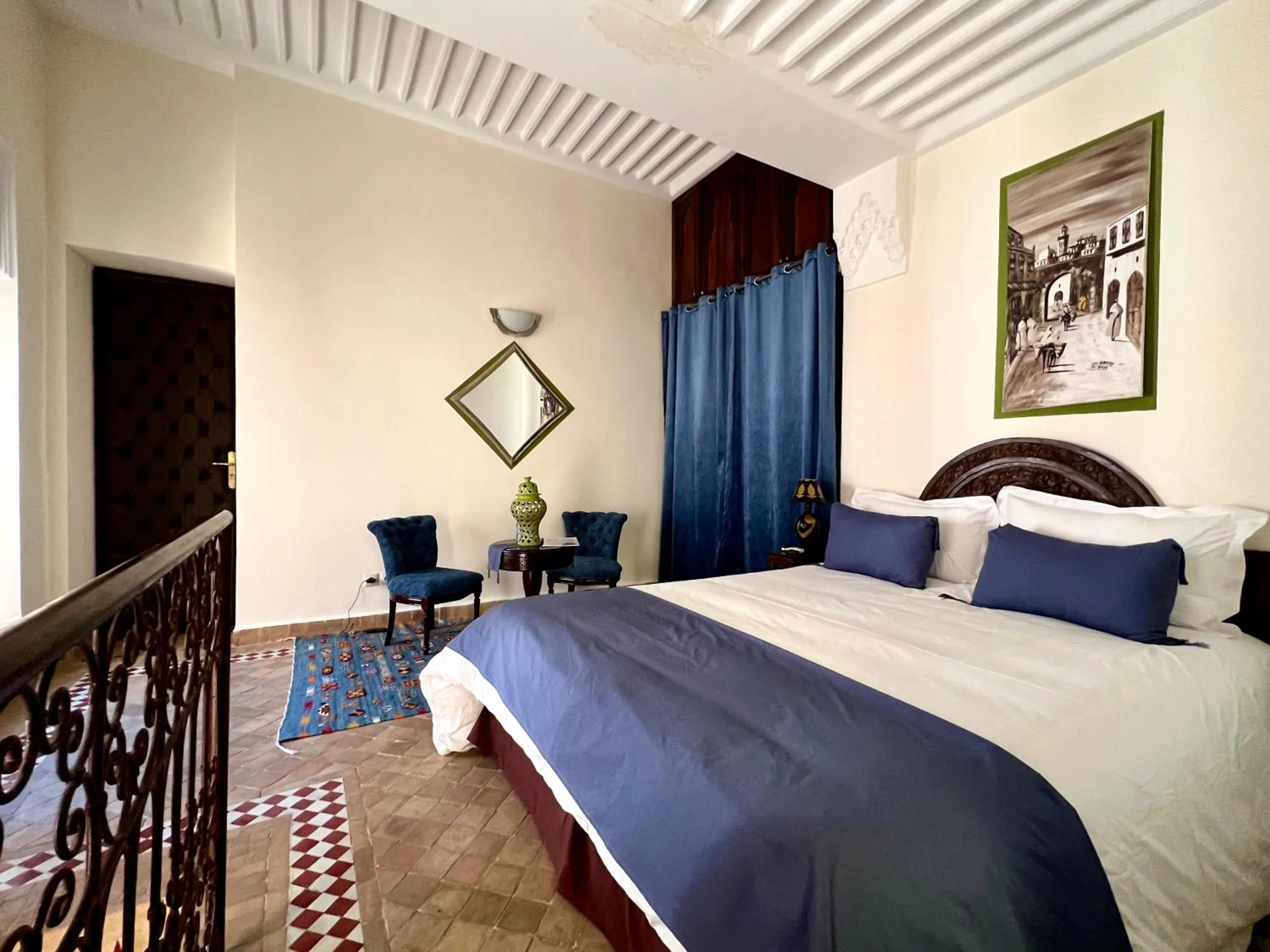 Bedroom, Bed in Riad Sassa Finda