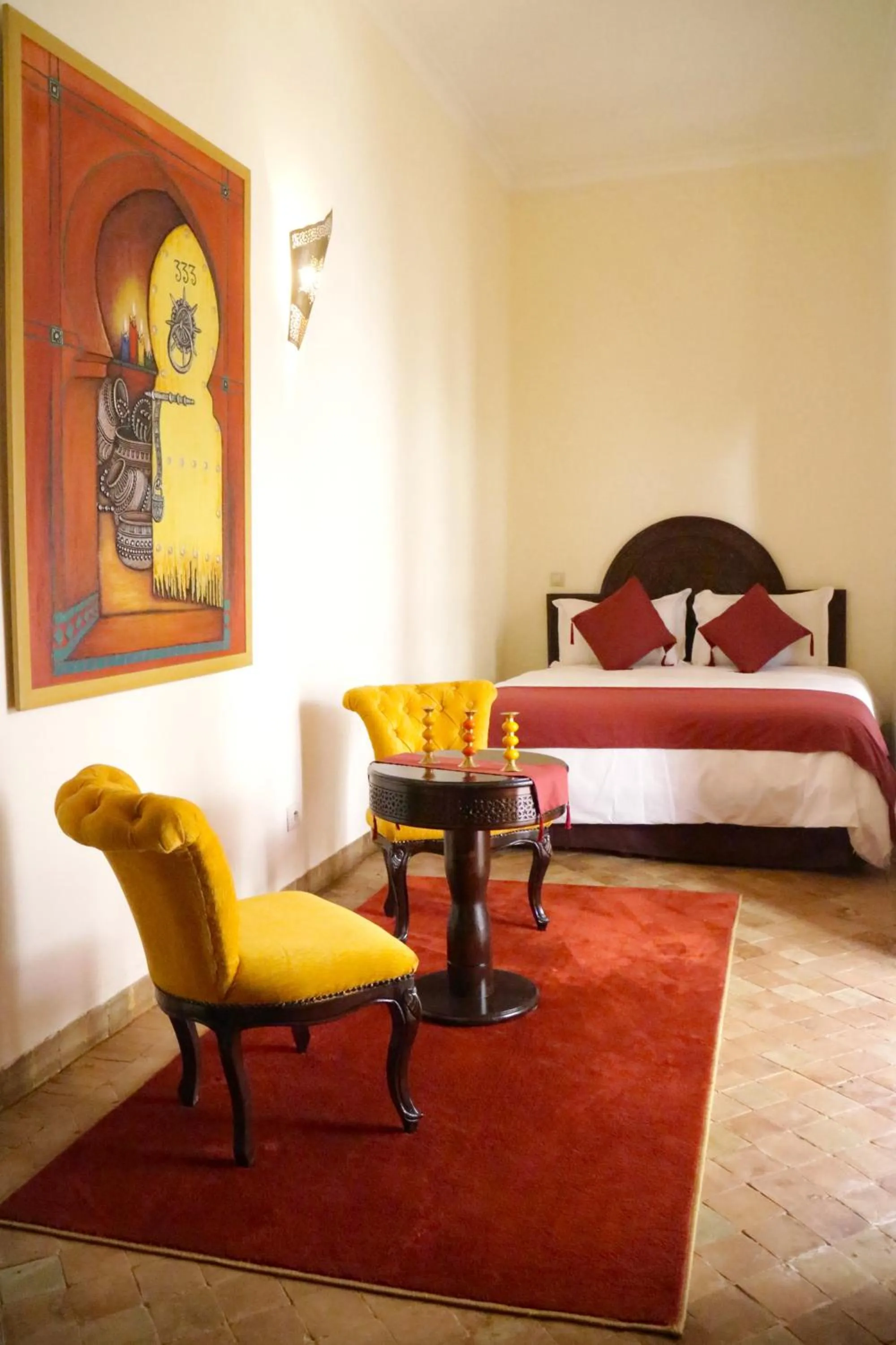 Bed in Riad Sassa Finda