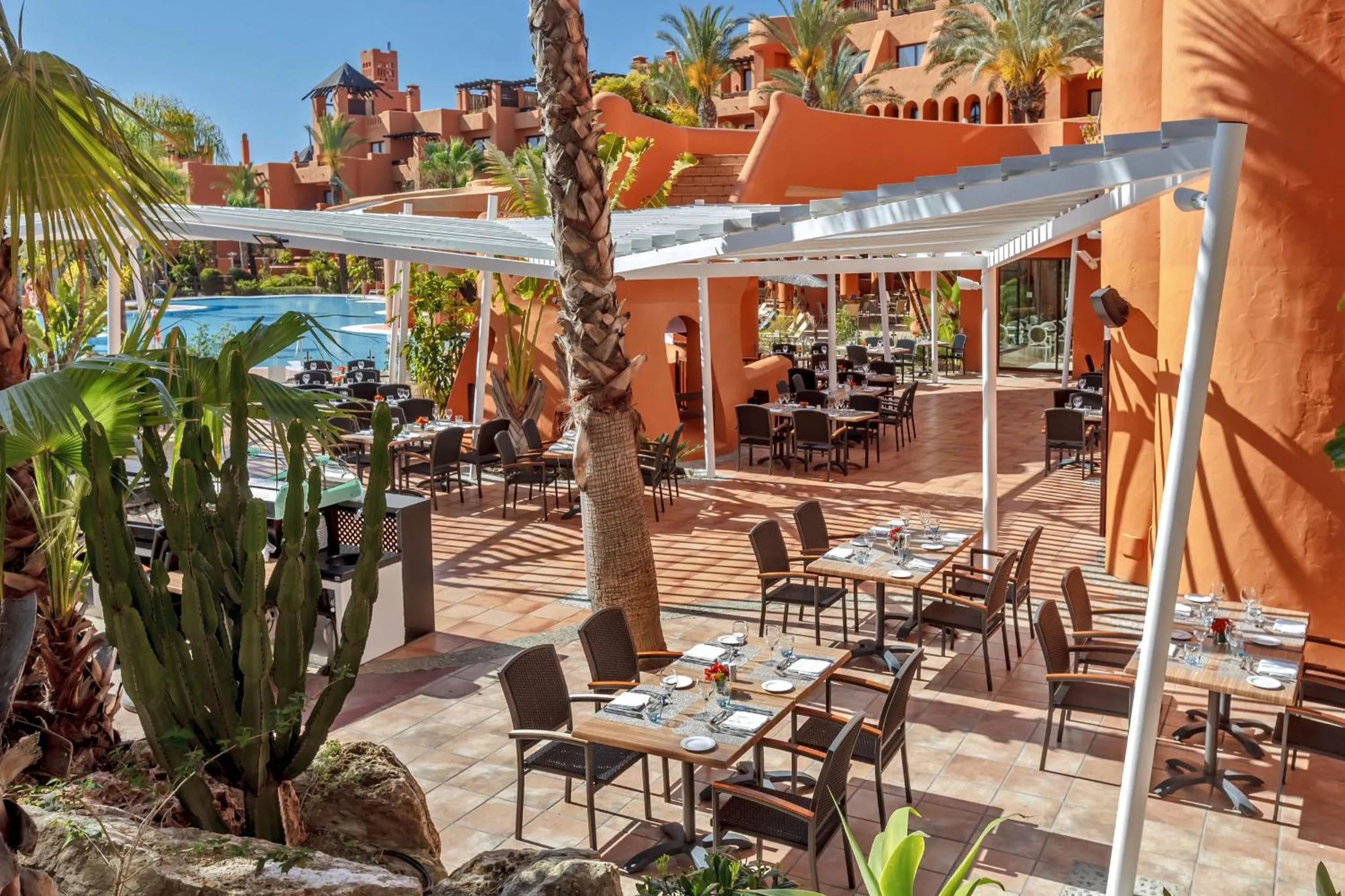 Patio in Royal Hideaway Sancti Petri