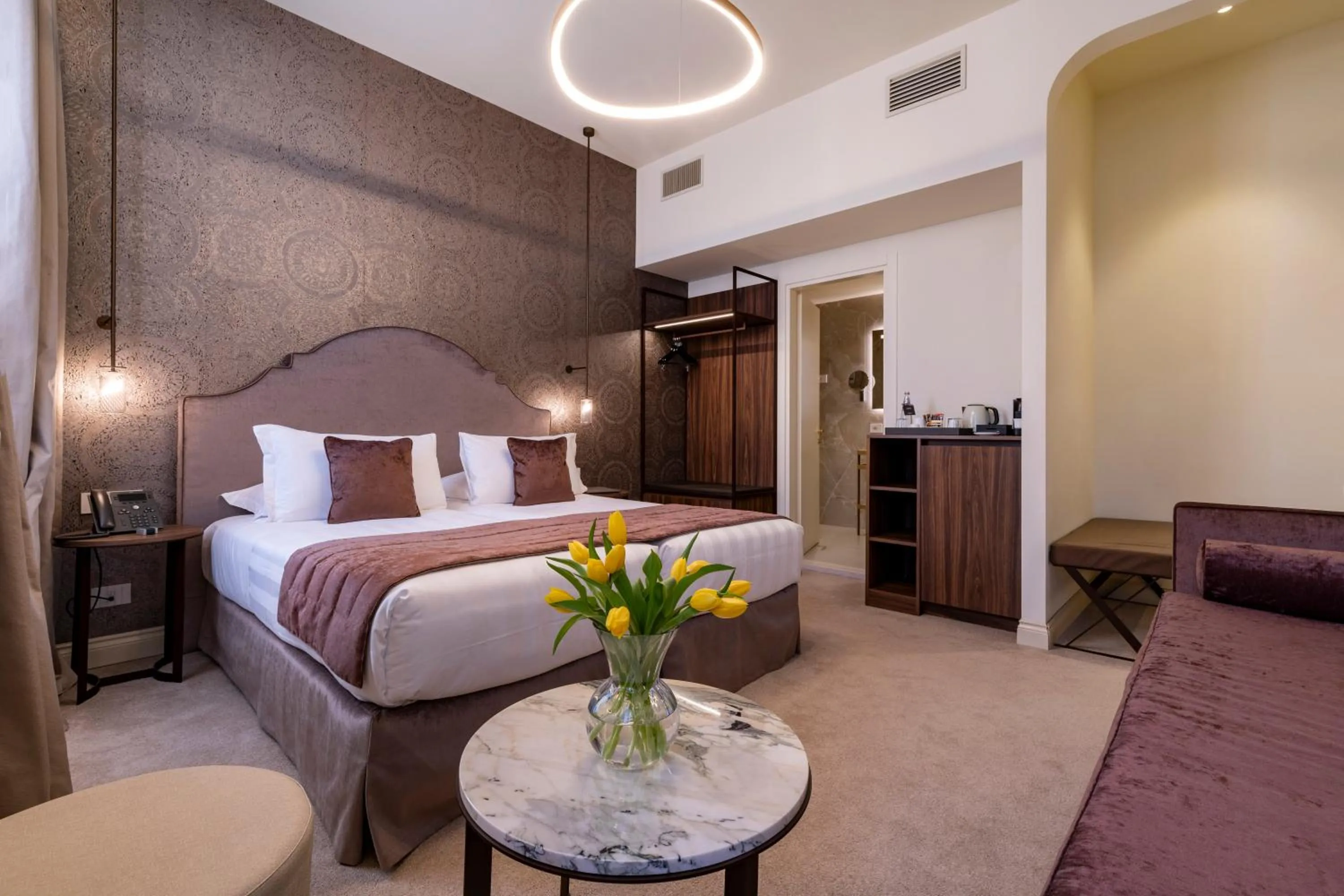 Bed in Palazzo Keller