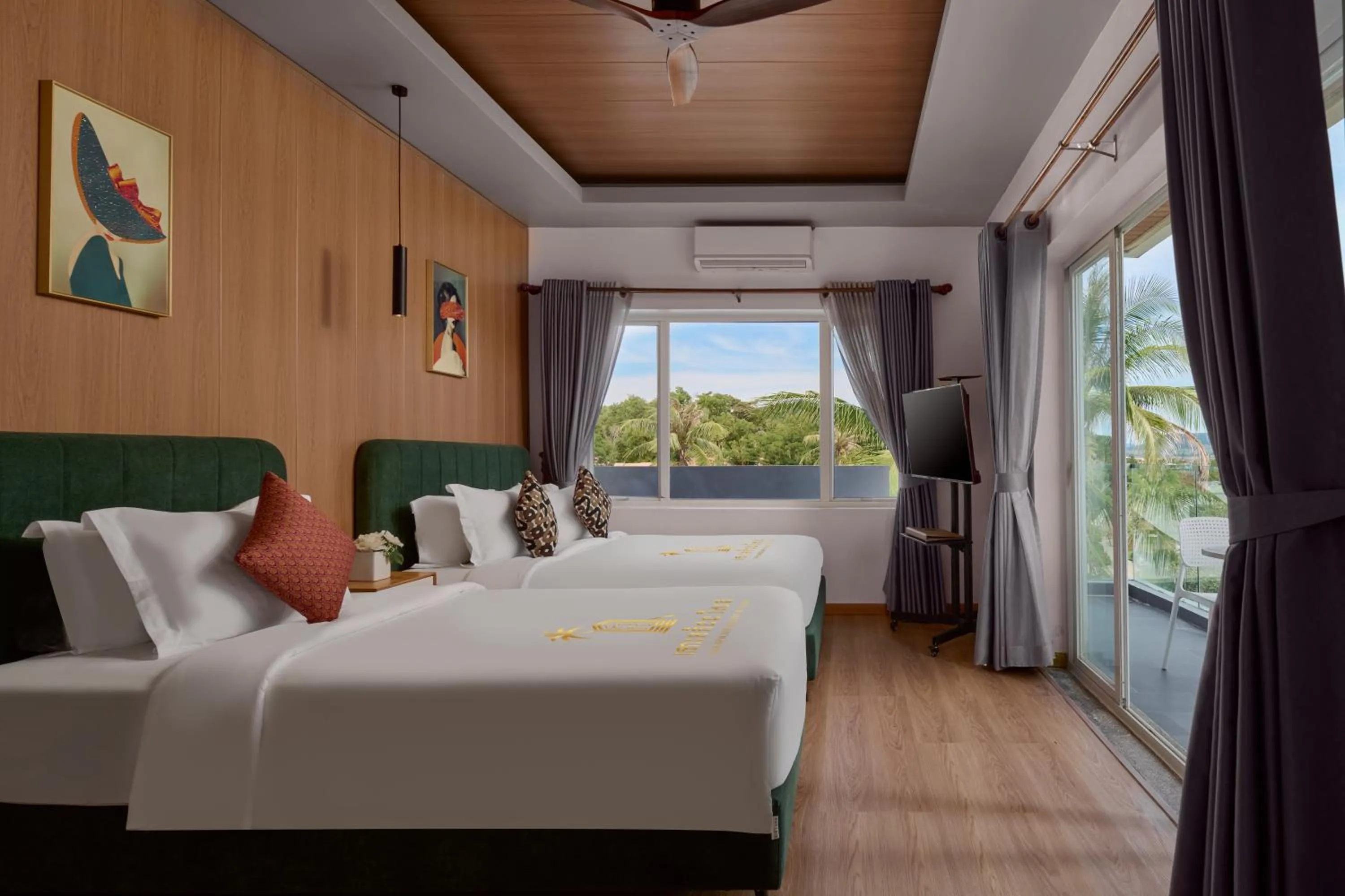 Bed in Koh Apikjun Resort by EHM