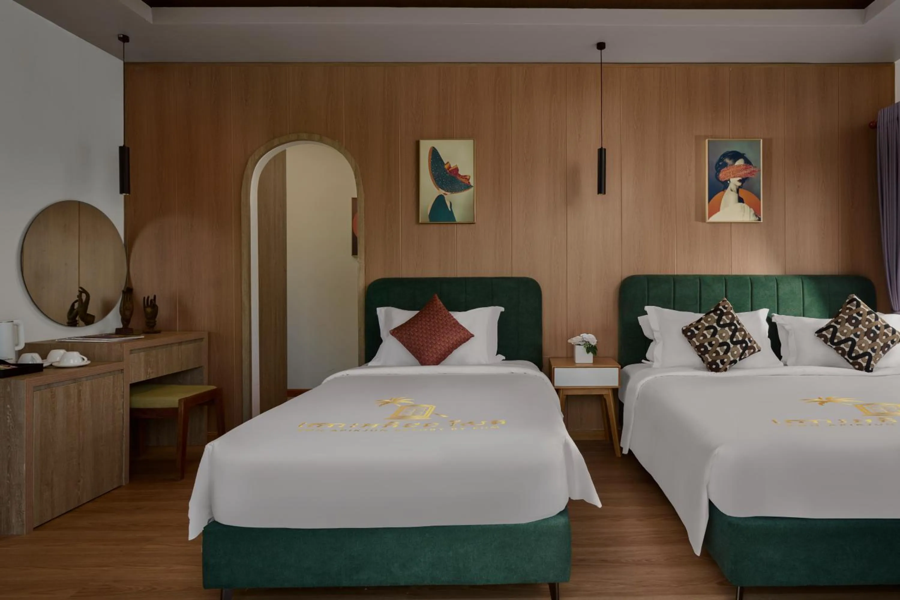 Bed in Koh Apikjun Resort by EHM