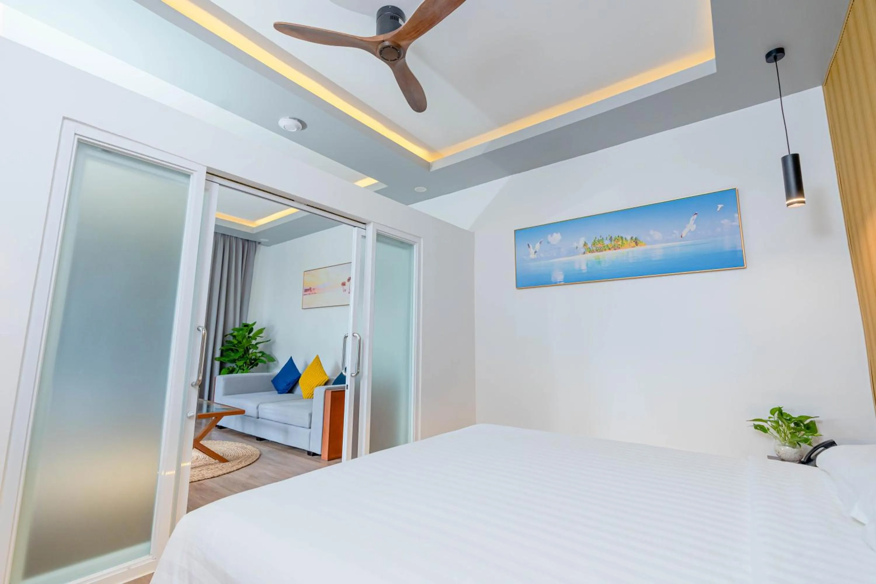 Bedroom, Bed in Koh Apikjun Resort by EHM