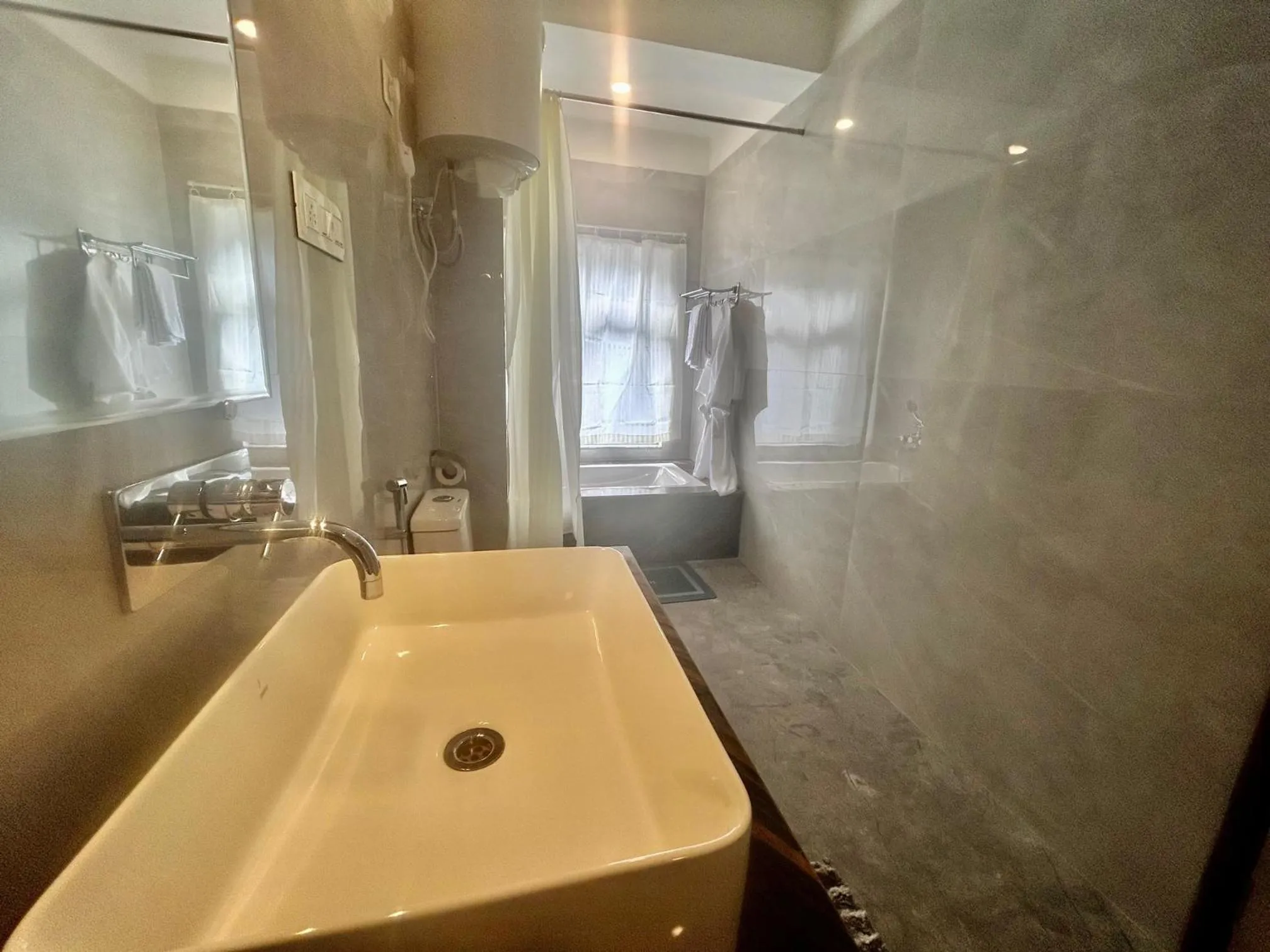 Public Bath in Amaira Resort & Farms - Mirik, West Bengal