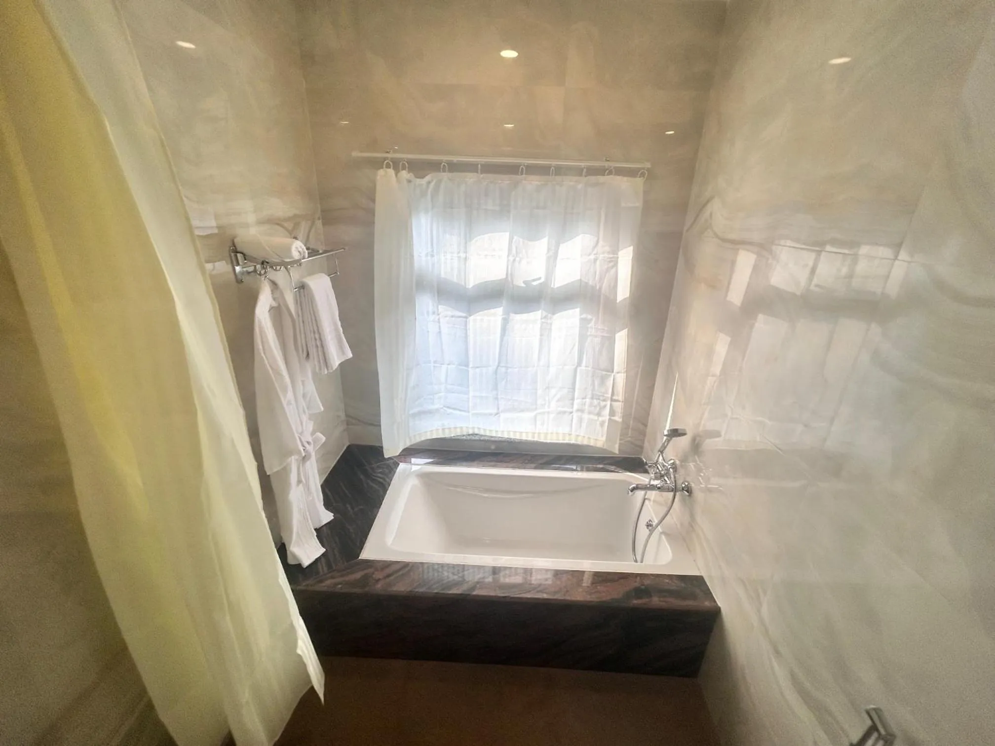 Bath in Amaira Resort & Farms - Mirik, West Bengal