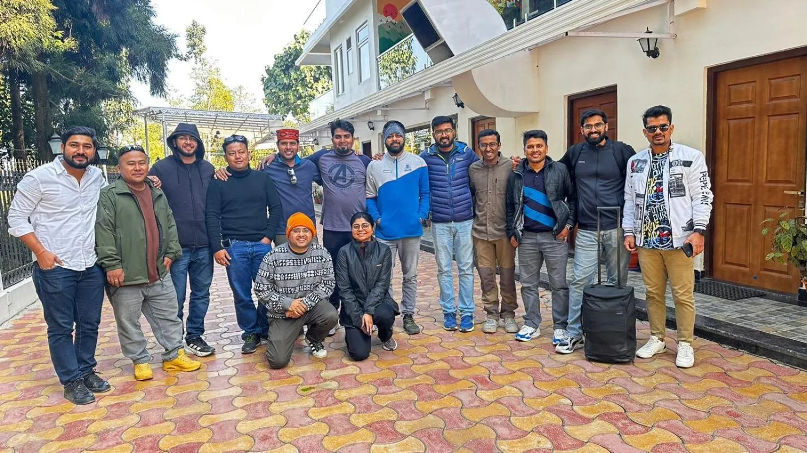 group of guests in Amaira Resort & Farms - Mirik, West Bengal