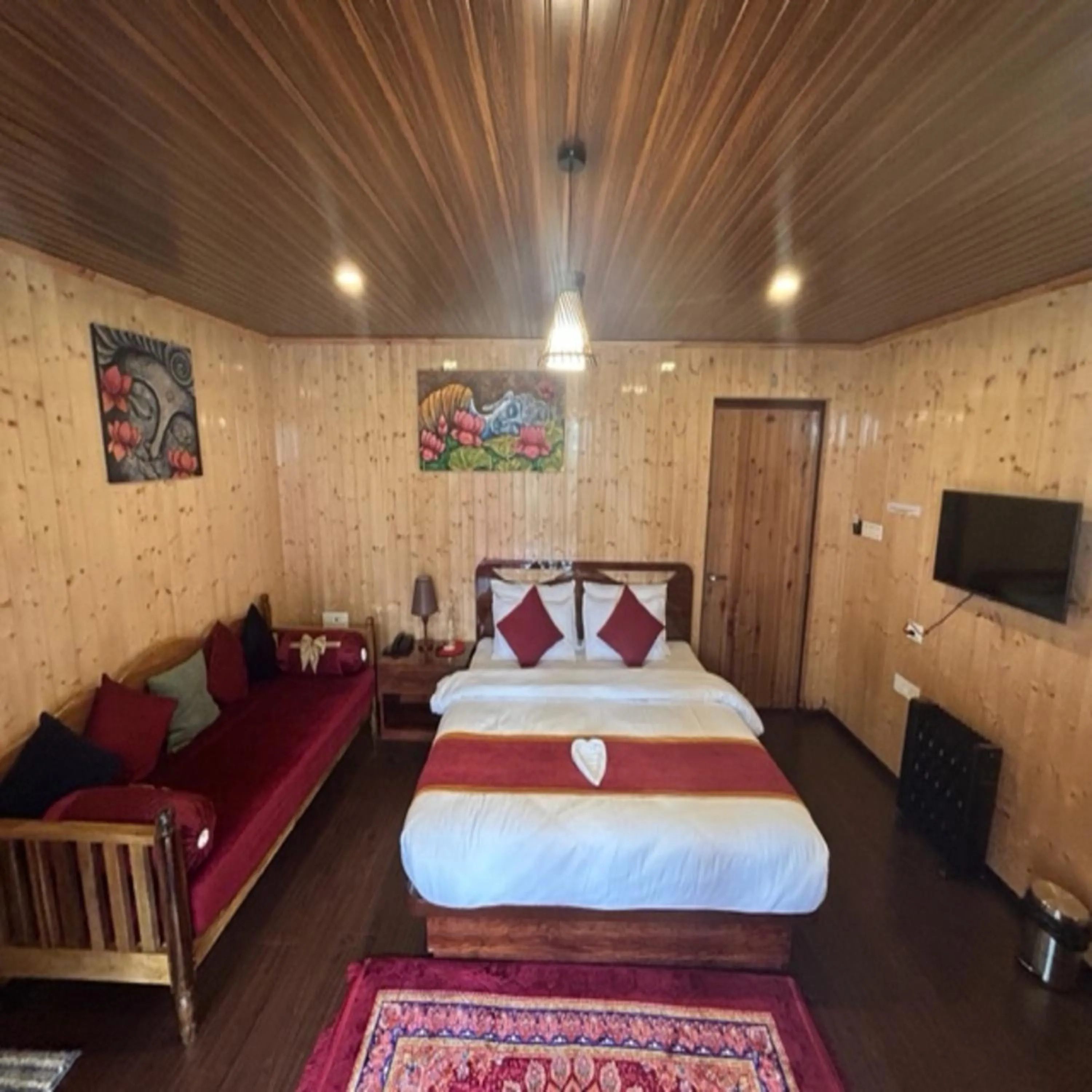Bedroom, Bed in Amaira Resort & Farms - Mirik, West Bengal