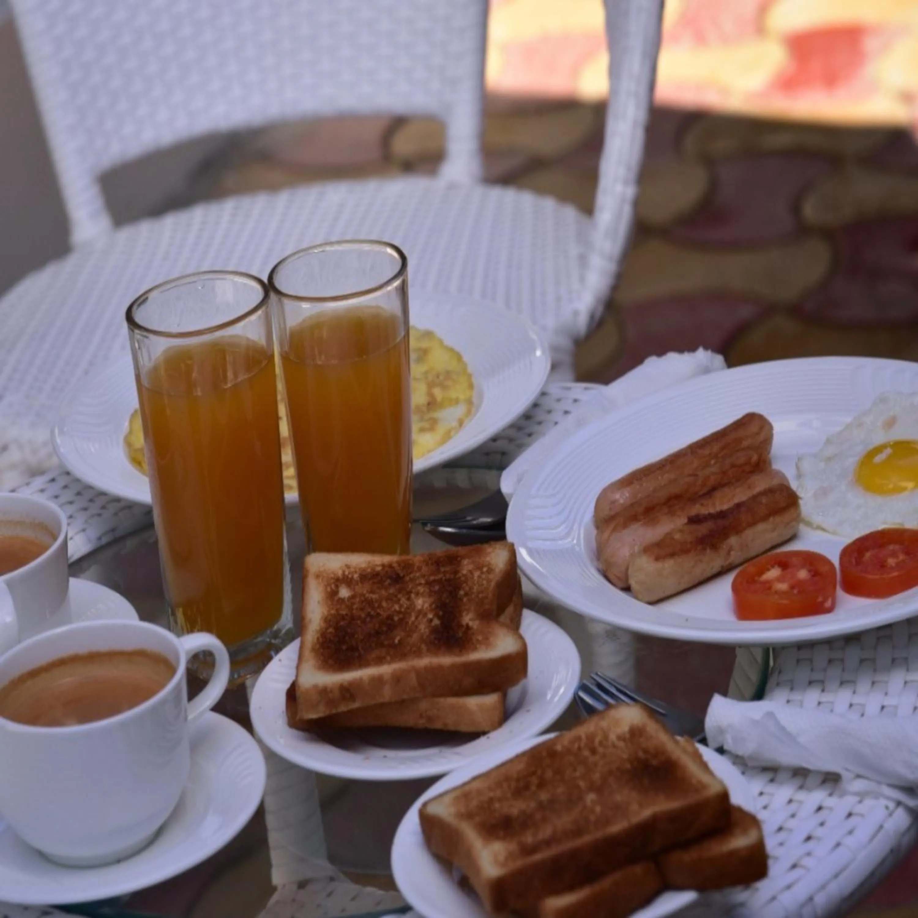Breakfast in Amaira Resort & Farms - Mirik, West Bengal