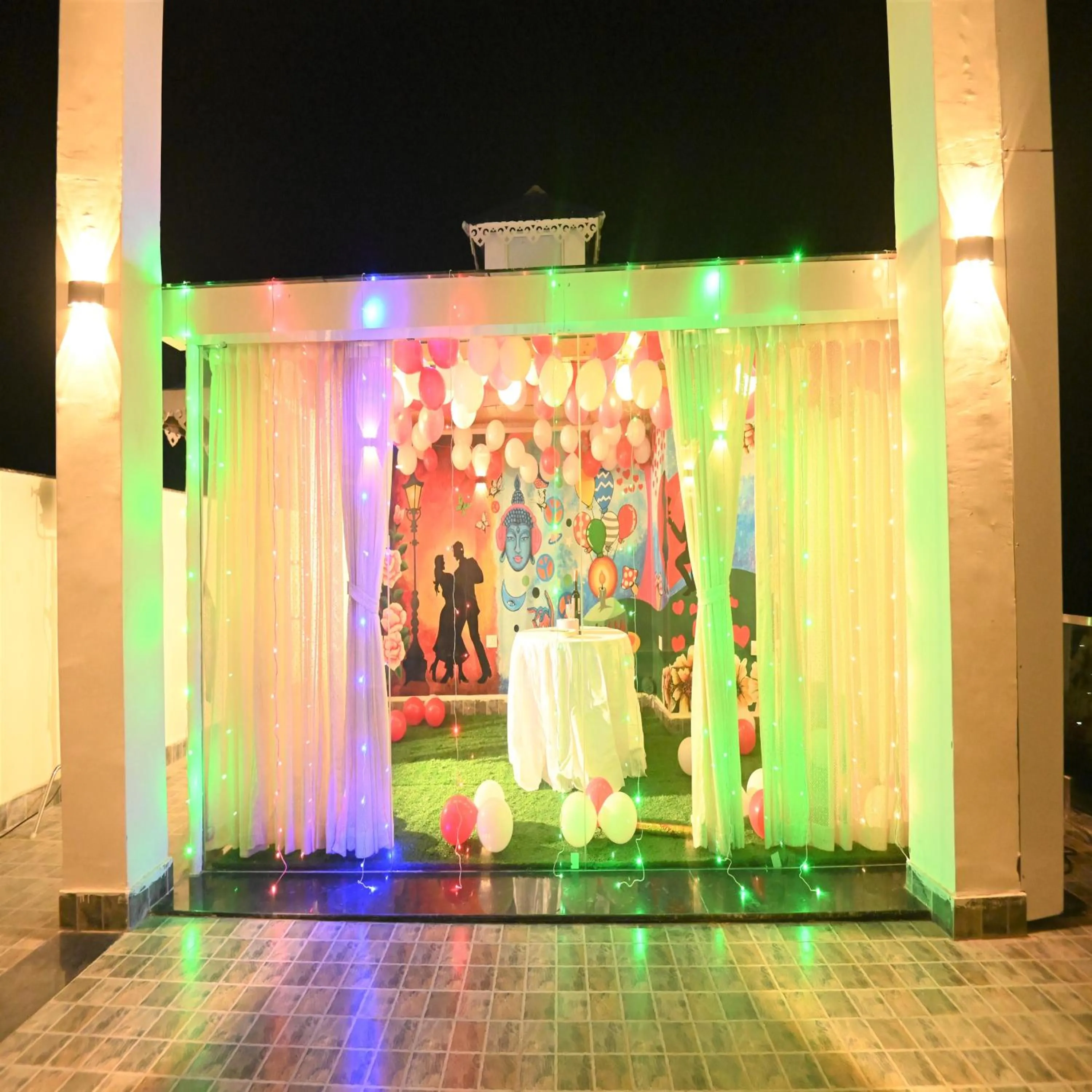 Decorative detail in Amaira Resort & Farms - Mirik, West Bengal