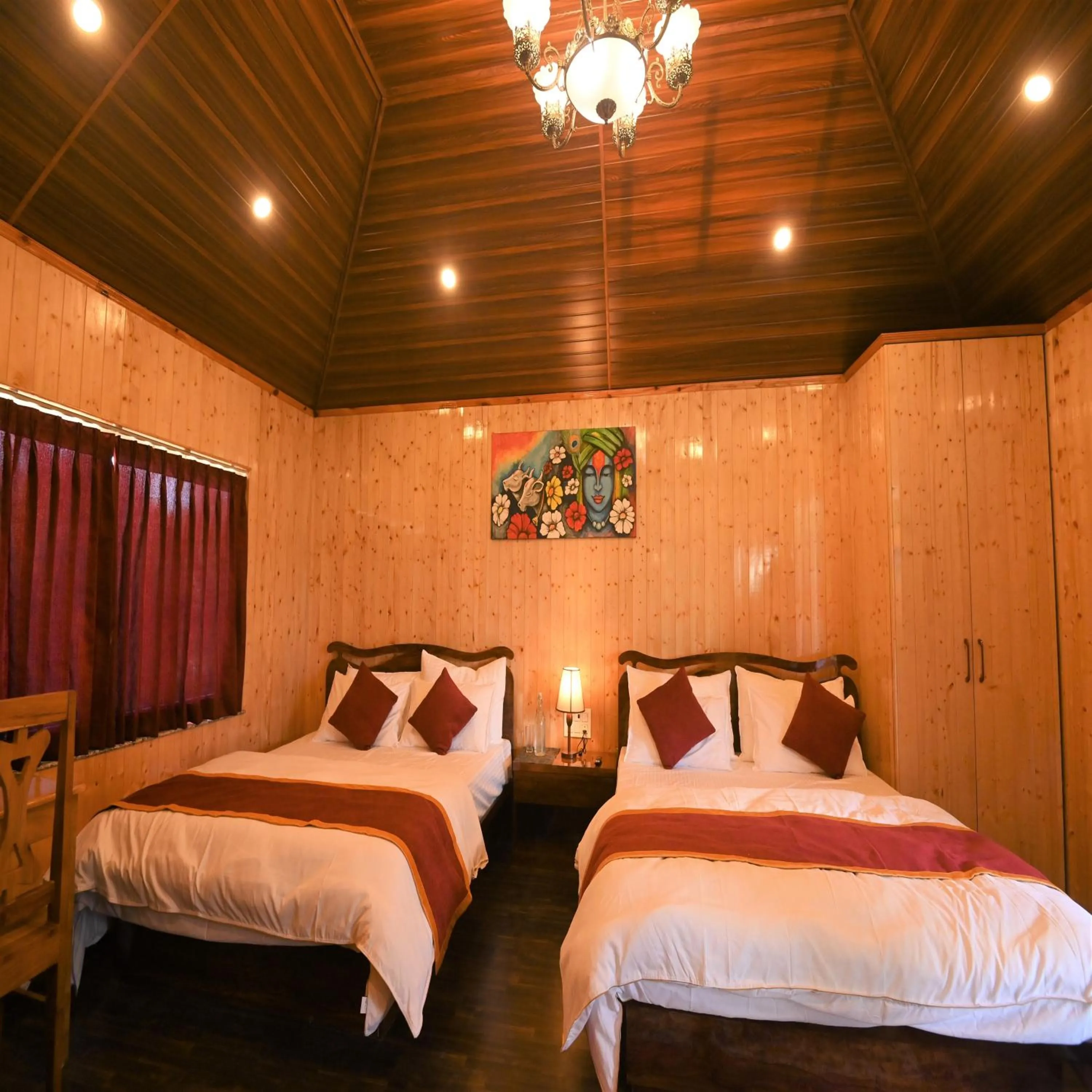 Bedroom, Bed in Amaira Resort & Farms - Mirik, West Bengal