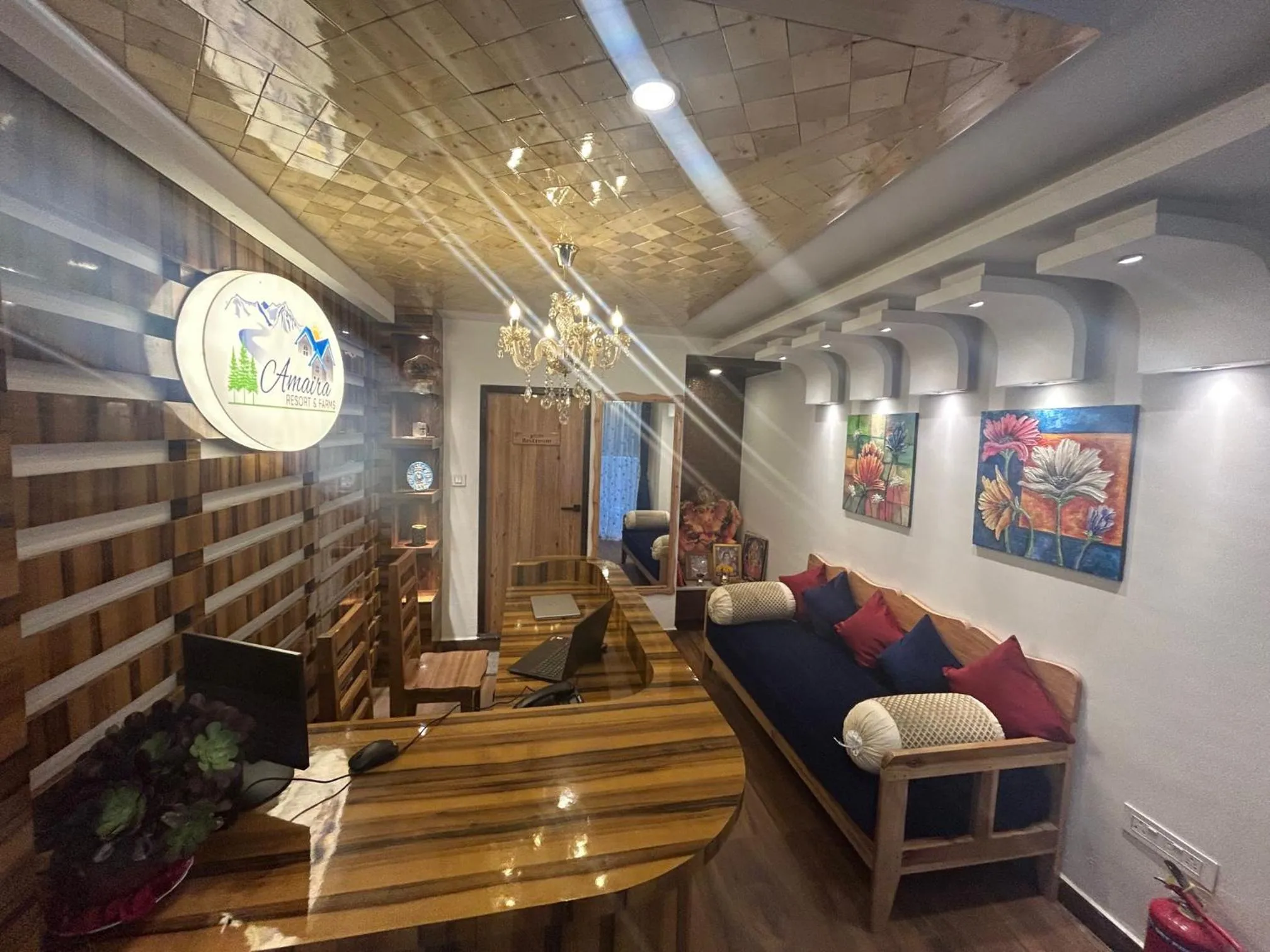 Lobby or reception in Amaira Resort & Farms - Mirik, West Bengal