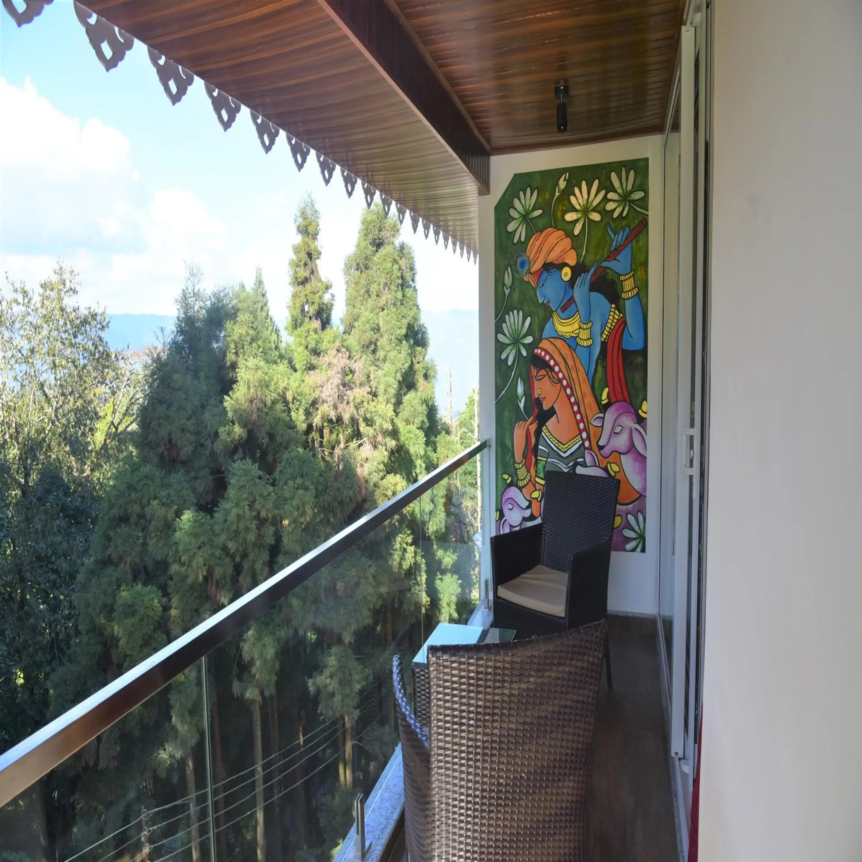 Family Room with Balcony in Amaira Resort & Farms - Mirik, West Bengal Family Room with Balcony in Amaira Resort & Farms - Mirik, West Bengal