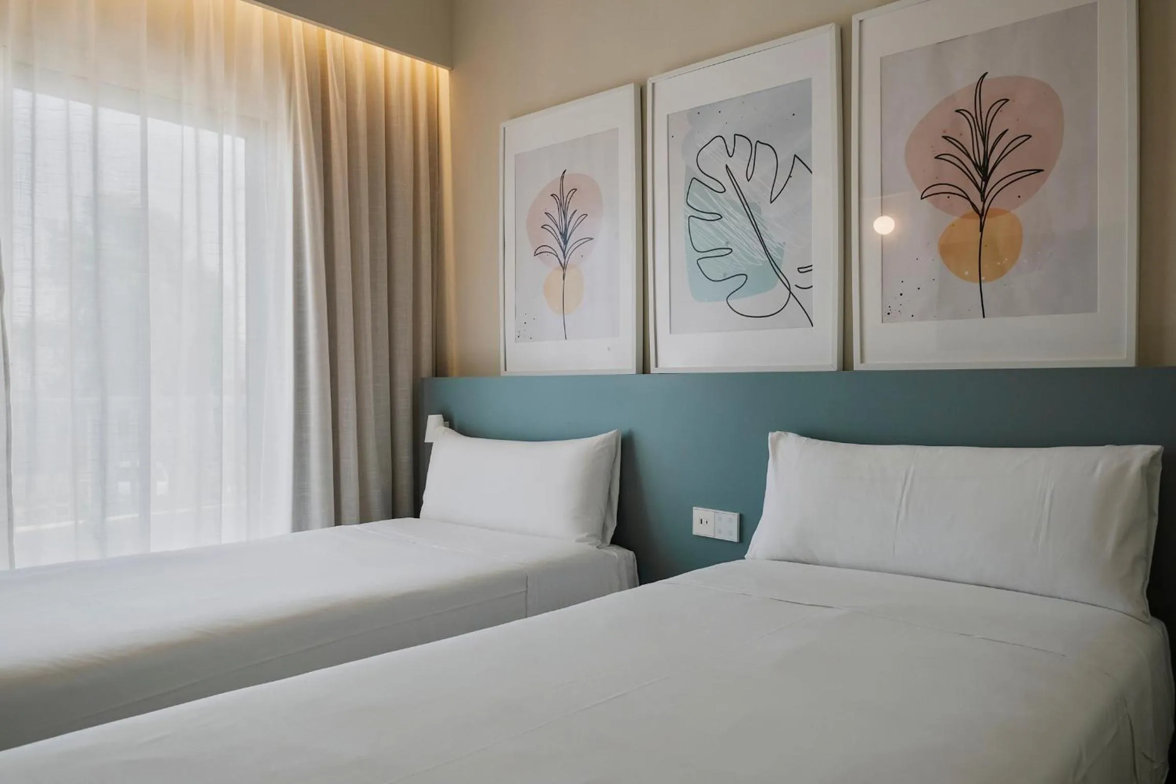 Bed in Prinsotel La Caleta