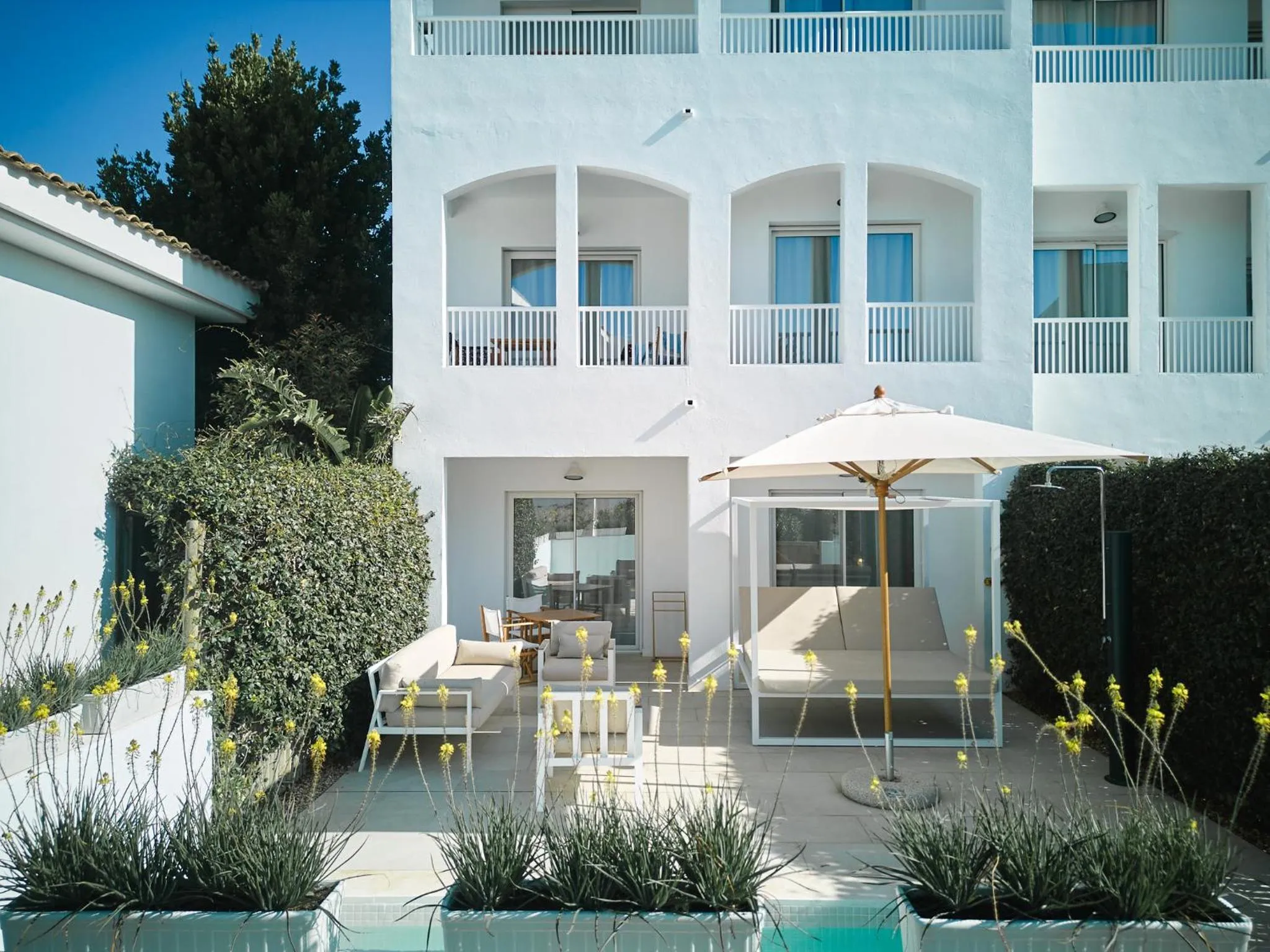 Patio in Prinsotel La Caleta