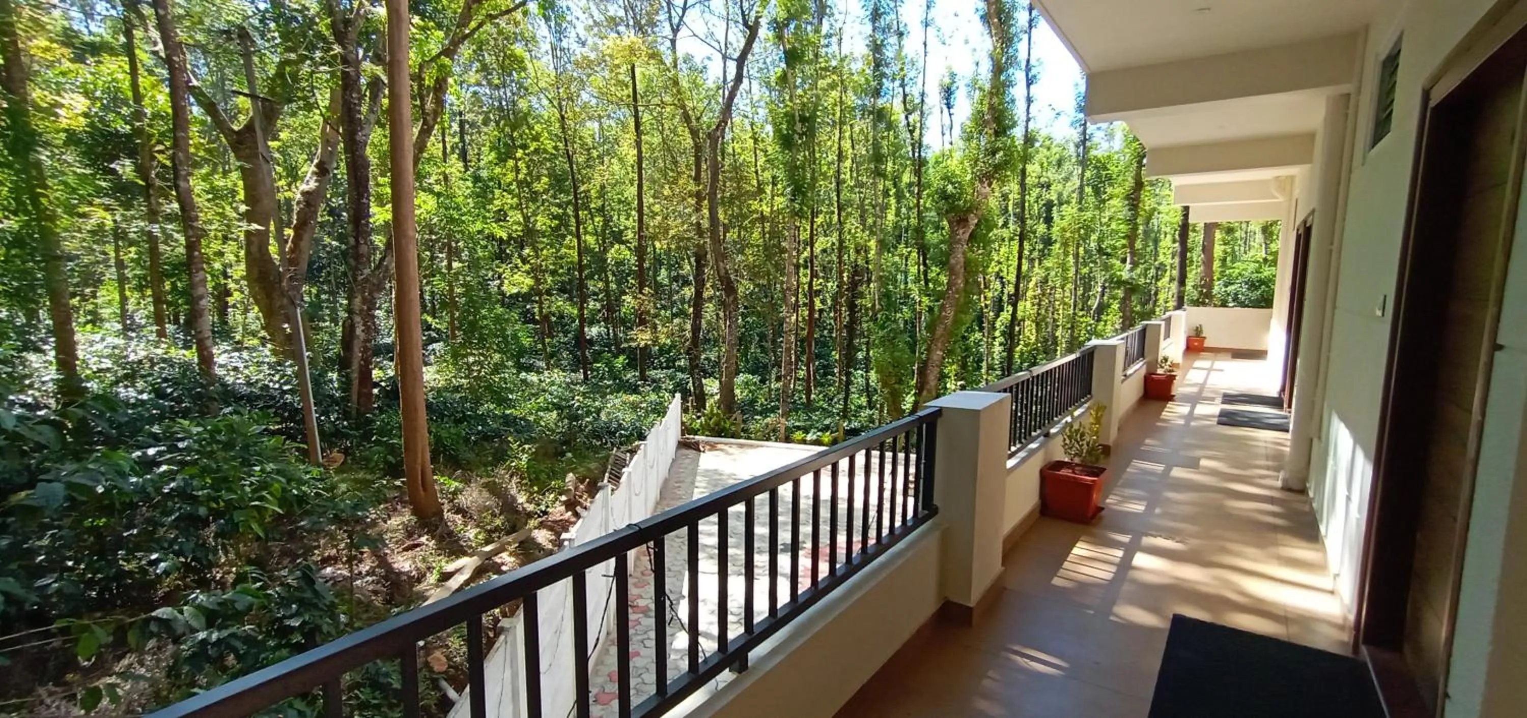 Patio in Kurinji Inn