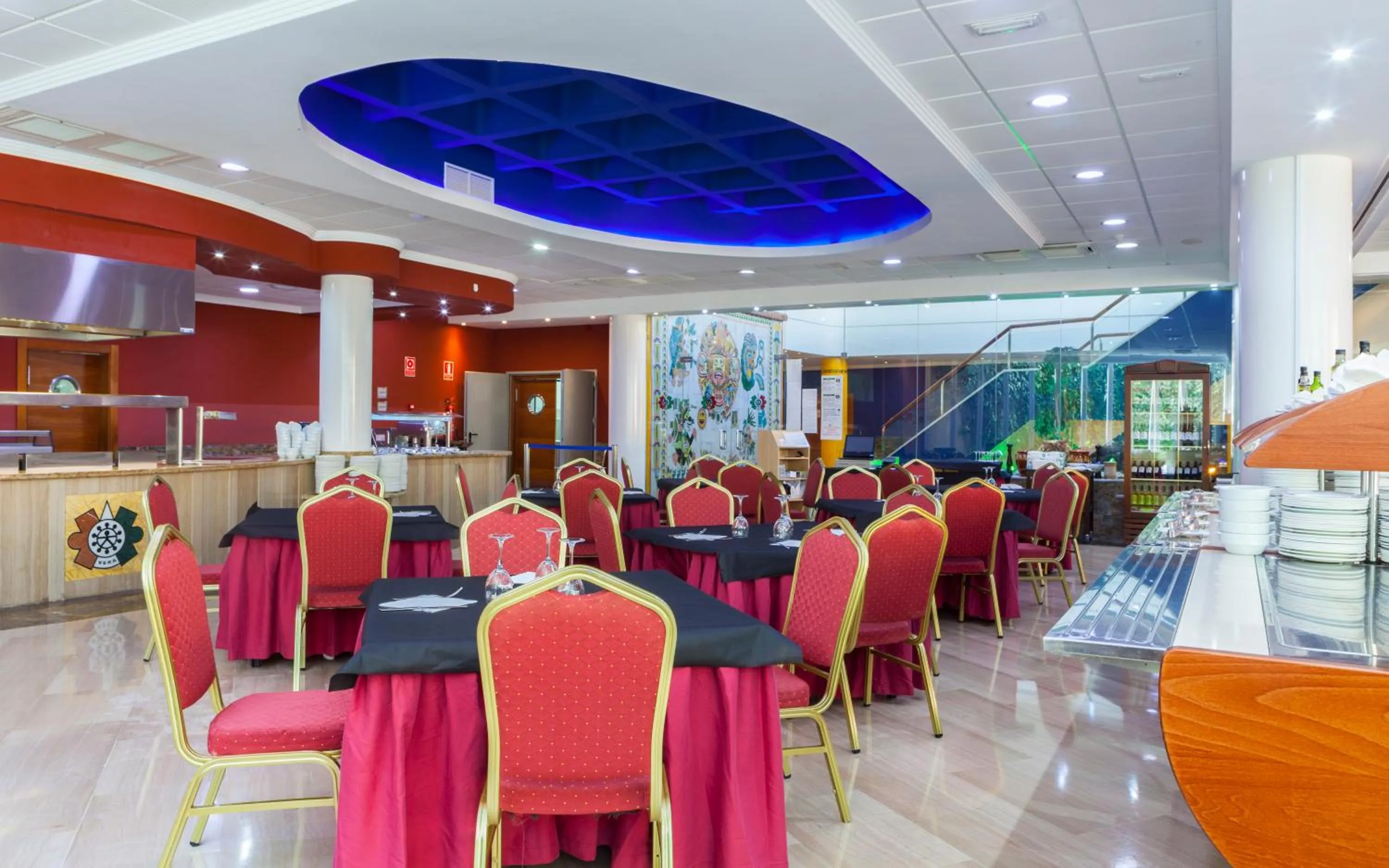 Restaurant/places to eat in Hotel Mexico