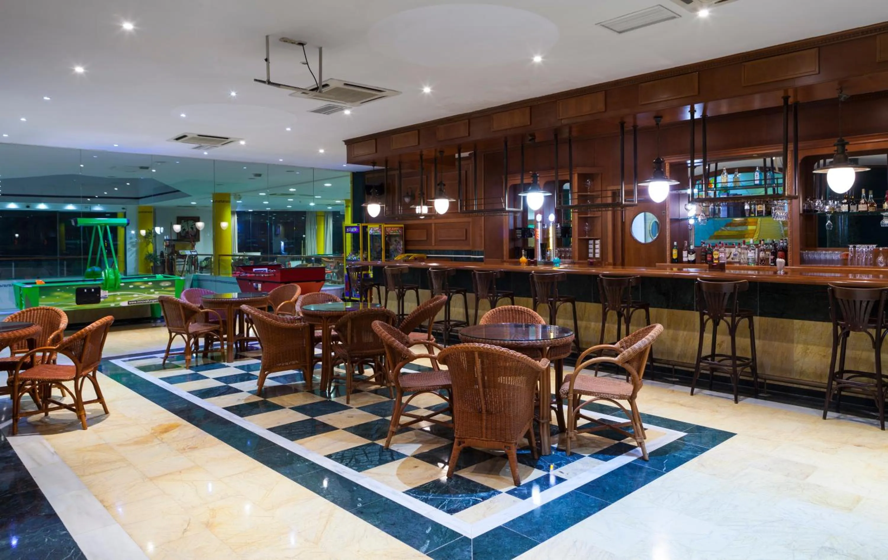 Game Room in Hotel Mexico