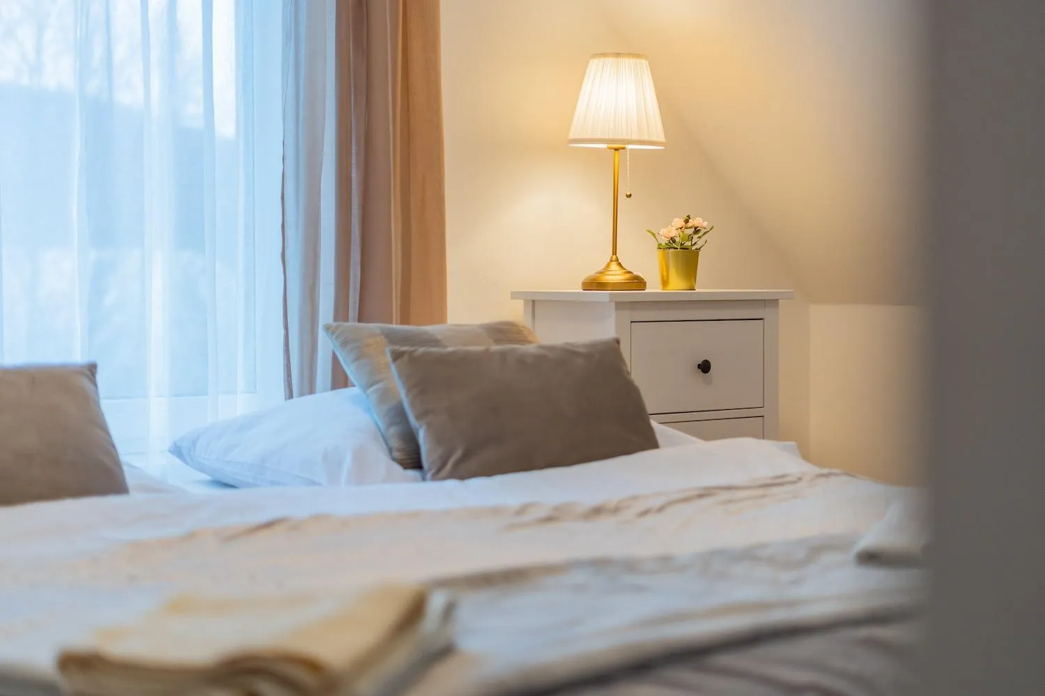 Bedroom, Bed in Wellness Apartmány Vila Republika