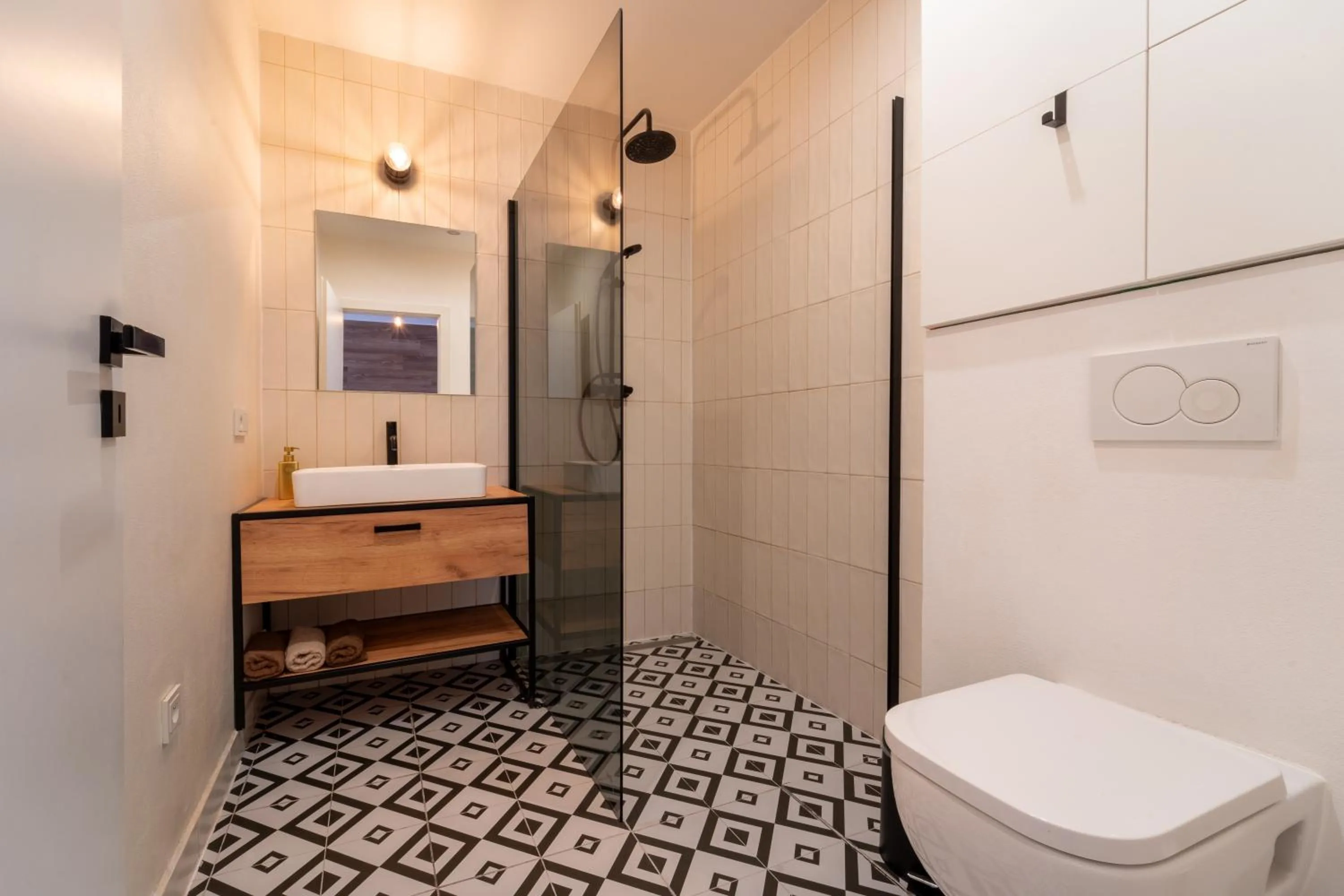 Bathroom in Wellness Apartmány Vila Republika