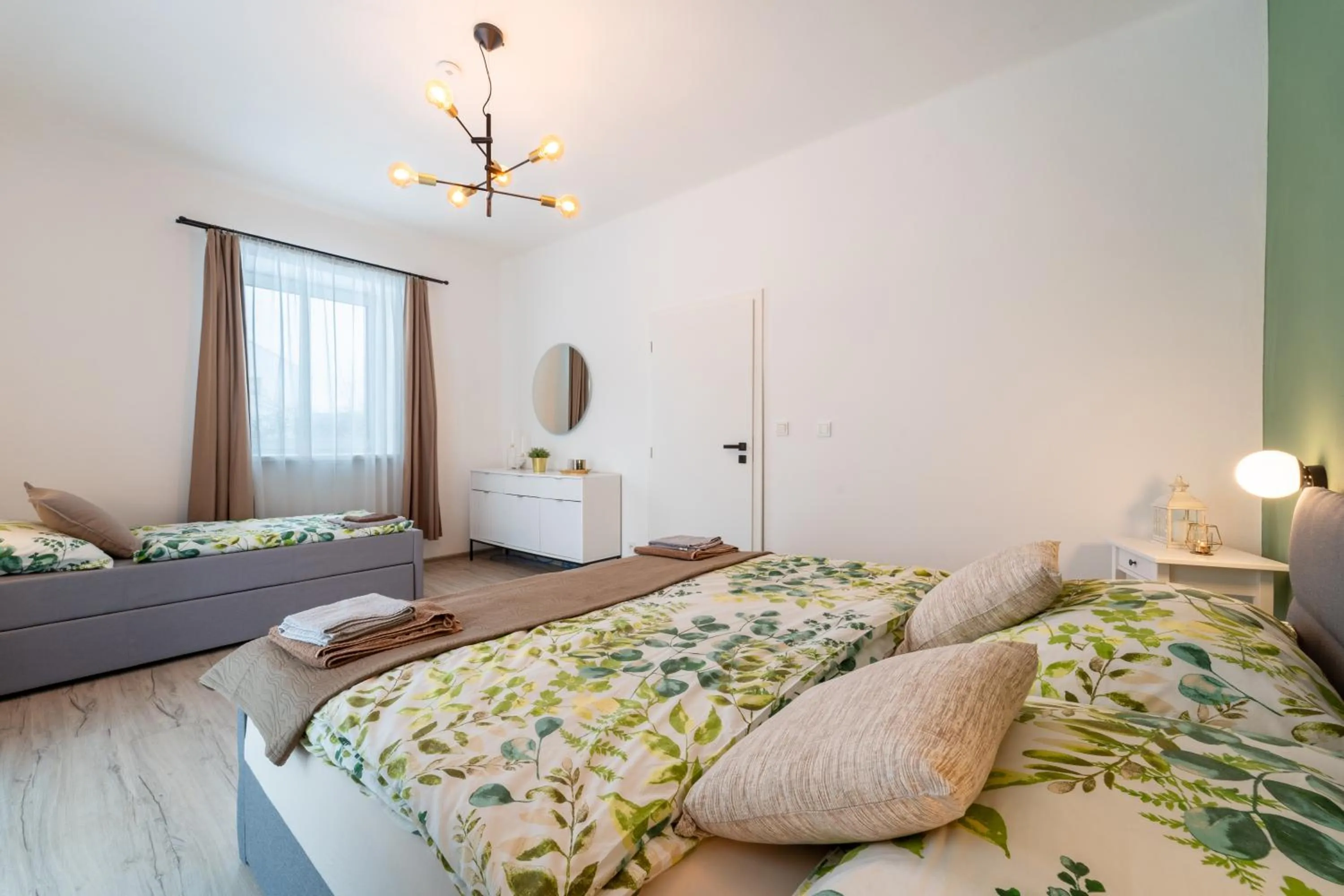 Bedroom, Bed in Wellness Apartmány Vila Republika