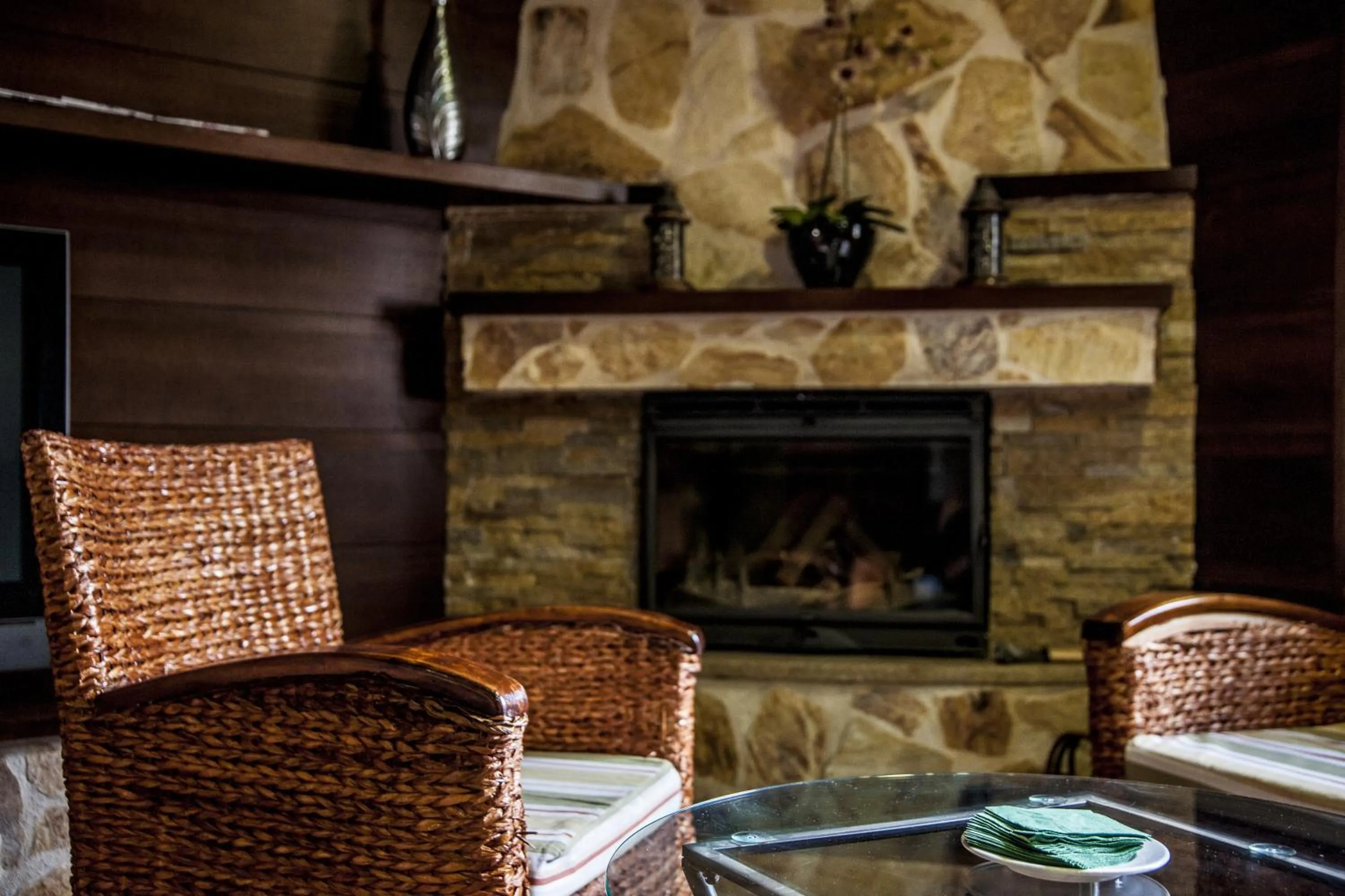 Communal lounge/ TV room in Hotel Comendador