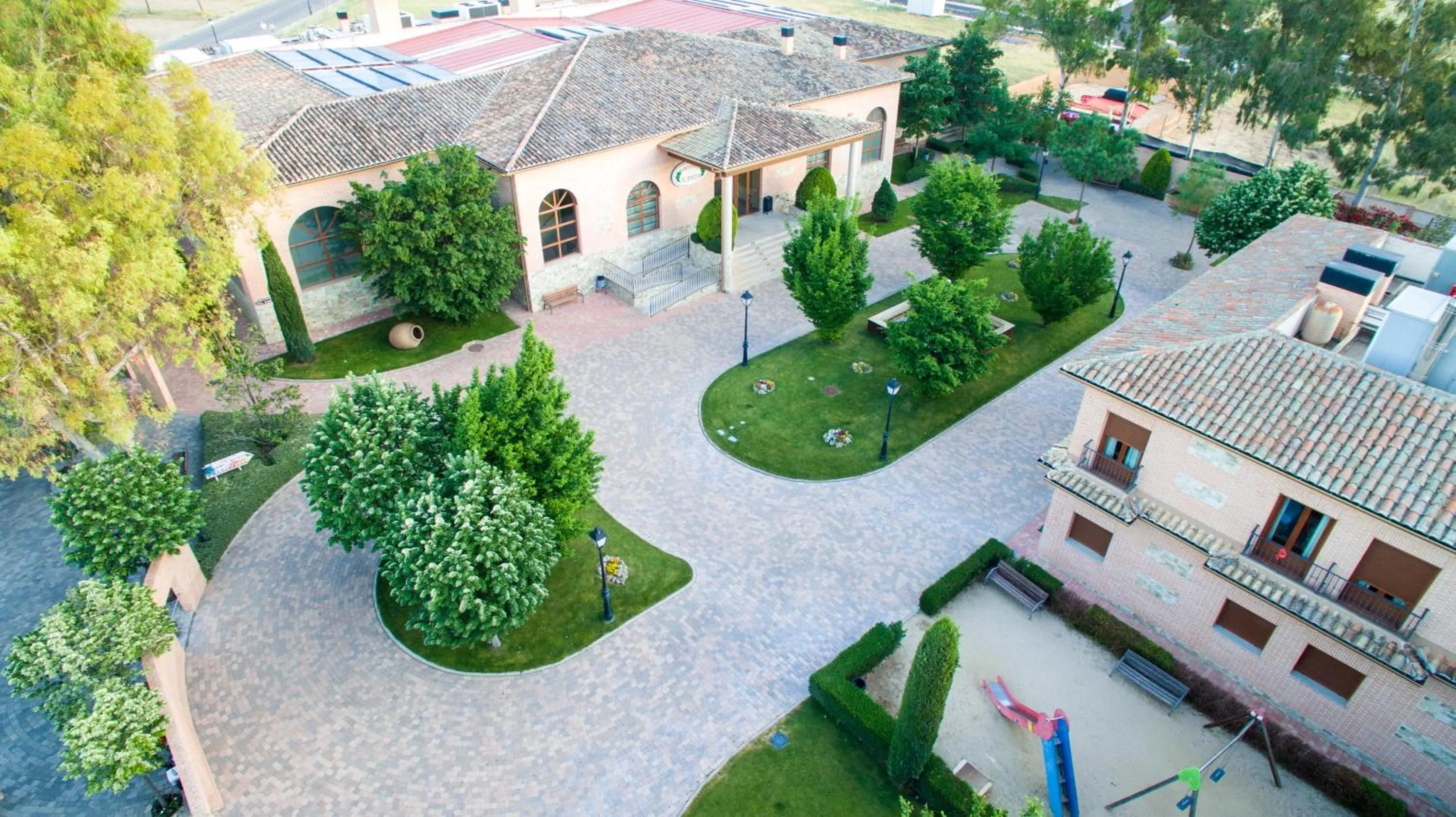 Bird's eye view in Hotel Comendador