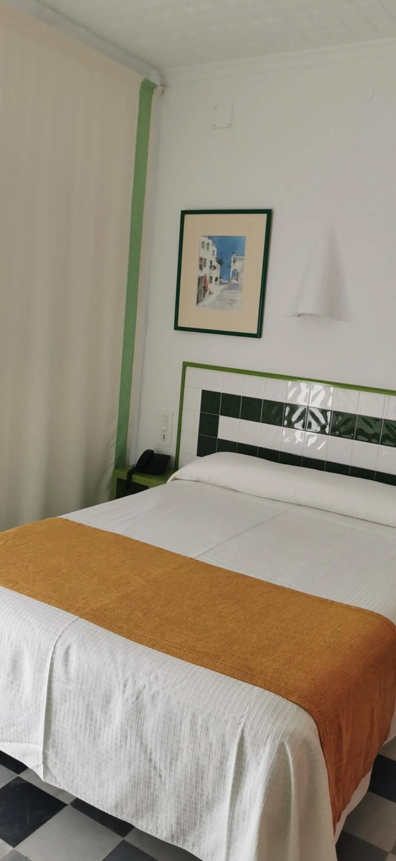 Bed in Hotel El Puntazo I