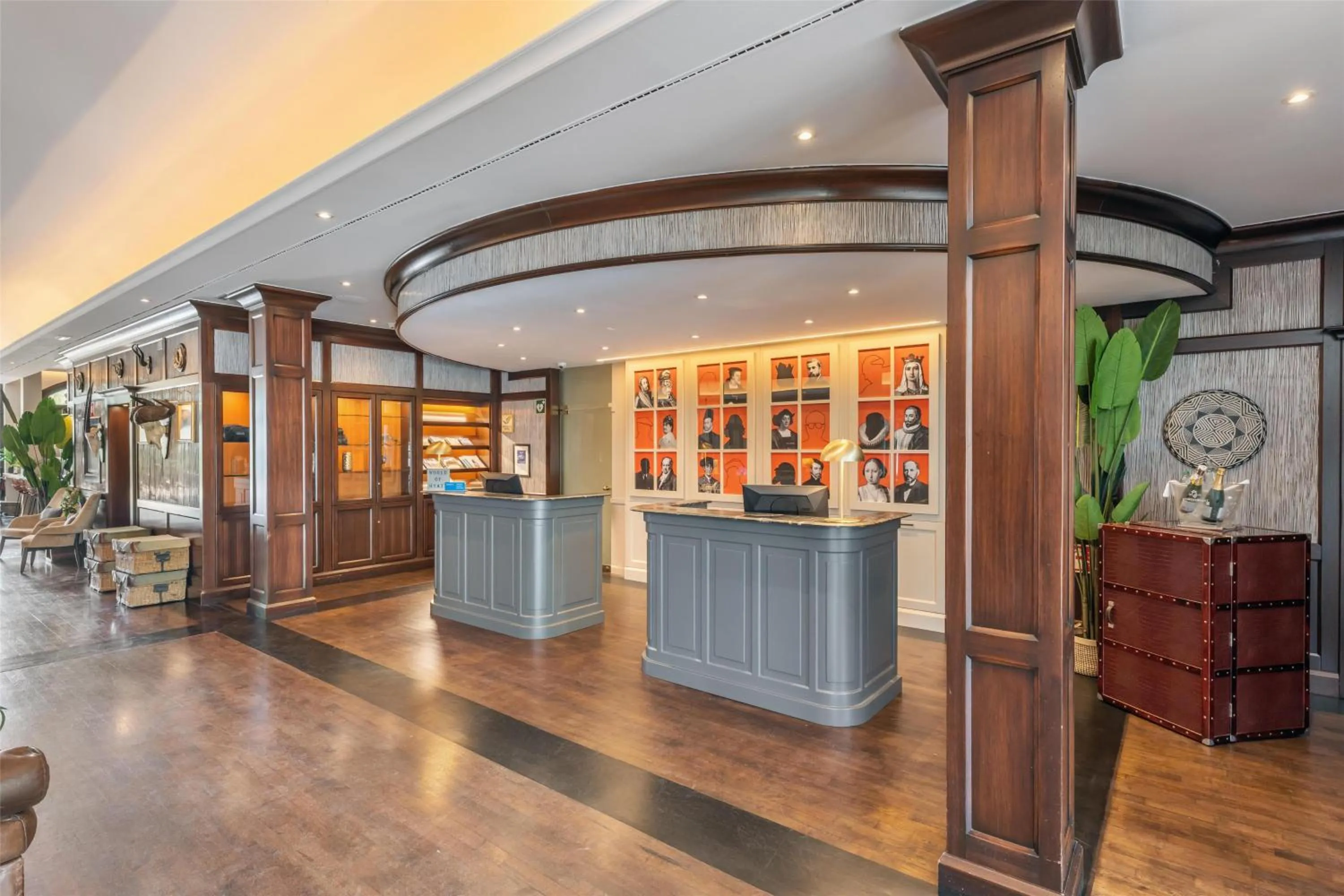 Lobby or reception in Lindner Hotel Mallorca Portals Nous, part of JdV by Hyatt