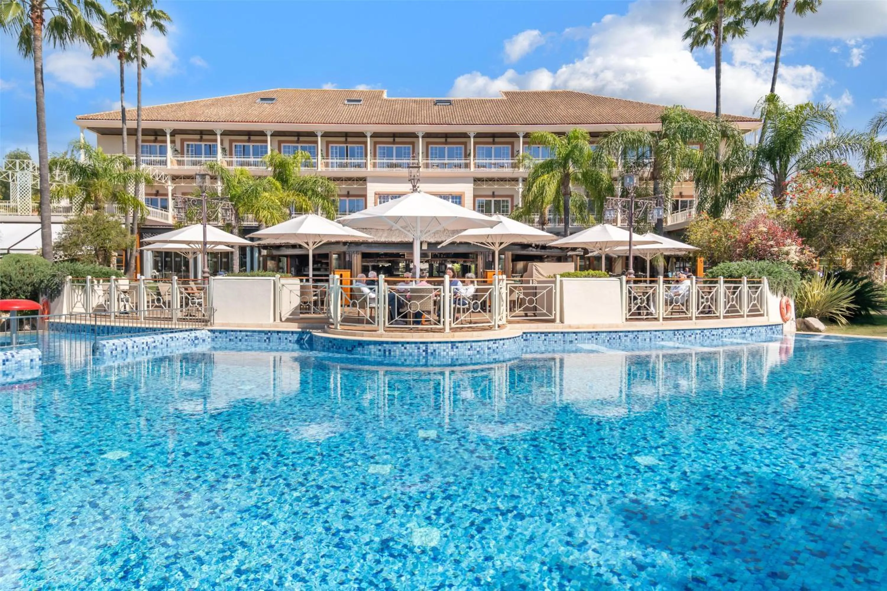 Swimming pool in Lindner Hotel Mallorca Portals Nous, part of JdV by Hyatt