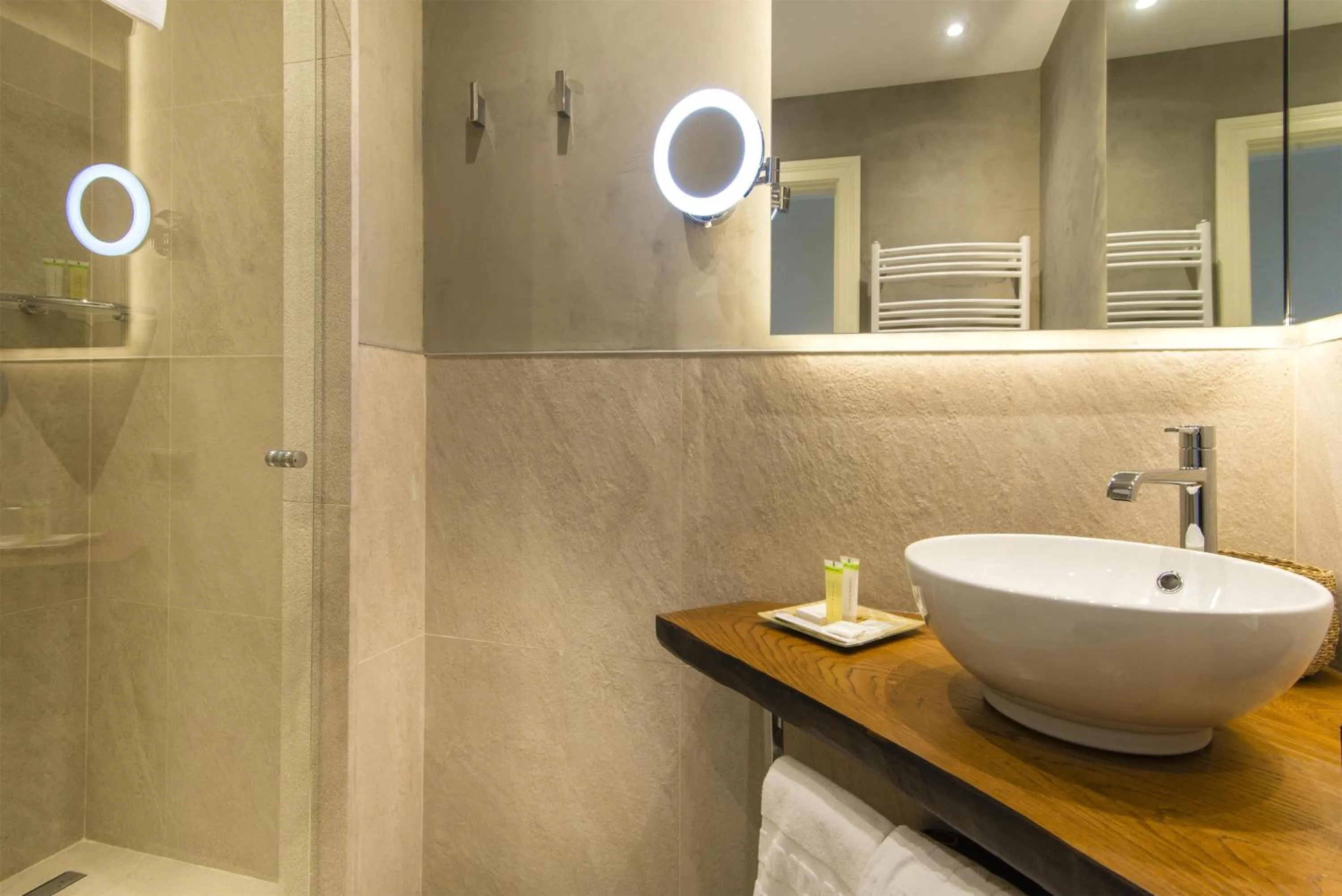 Bathroom in Lindner Hotel Mallorca Portals Nous, part of JdV by Hyatt
