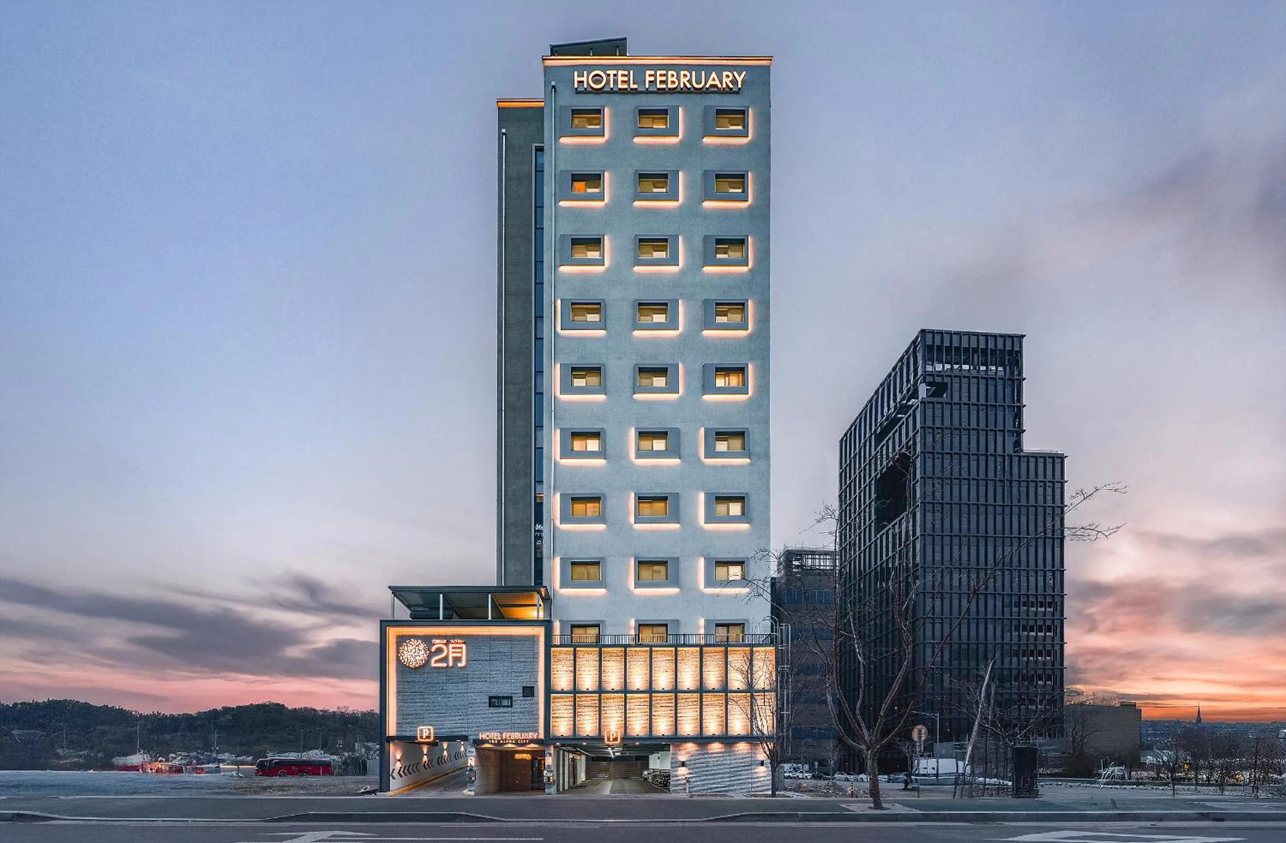 Property building in Daegu February Hotel Lions Park